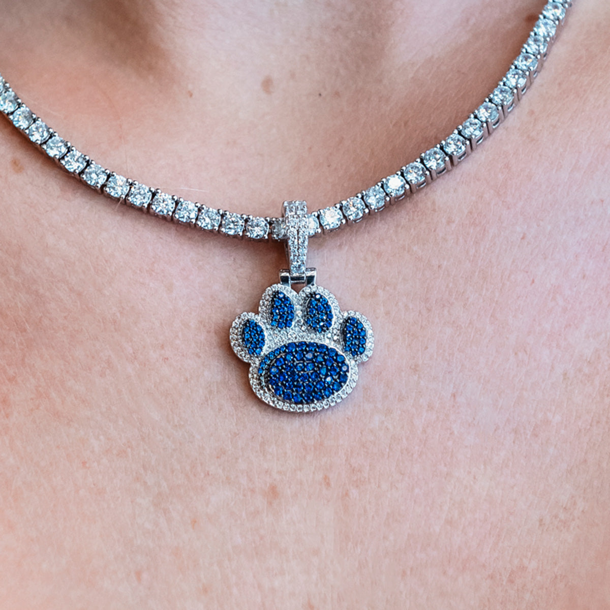 Penn State Nittany Lions Paw Official NCAA Micro Pendant