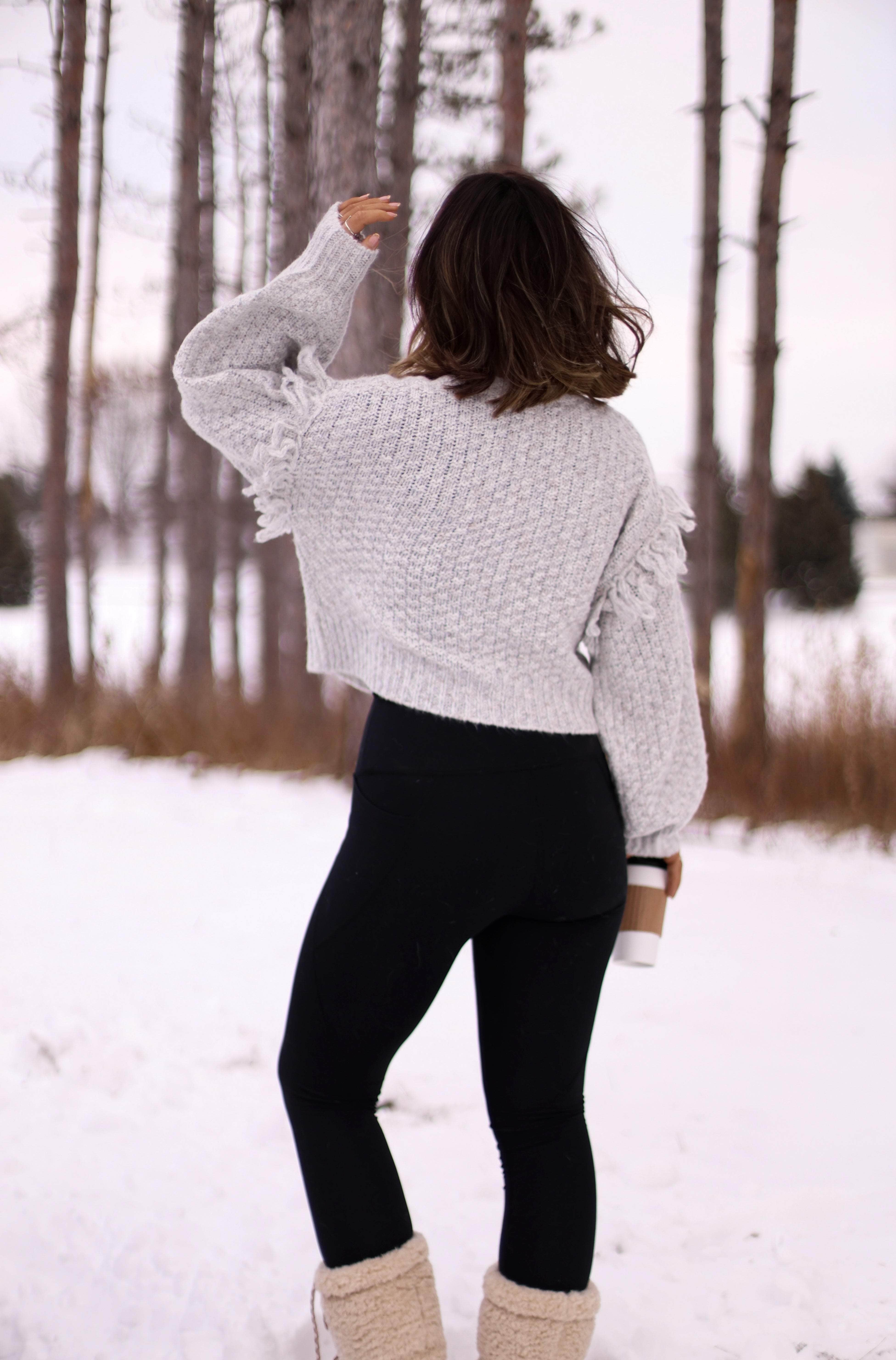 Fringe Benefits Sweater