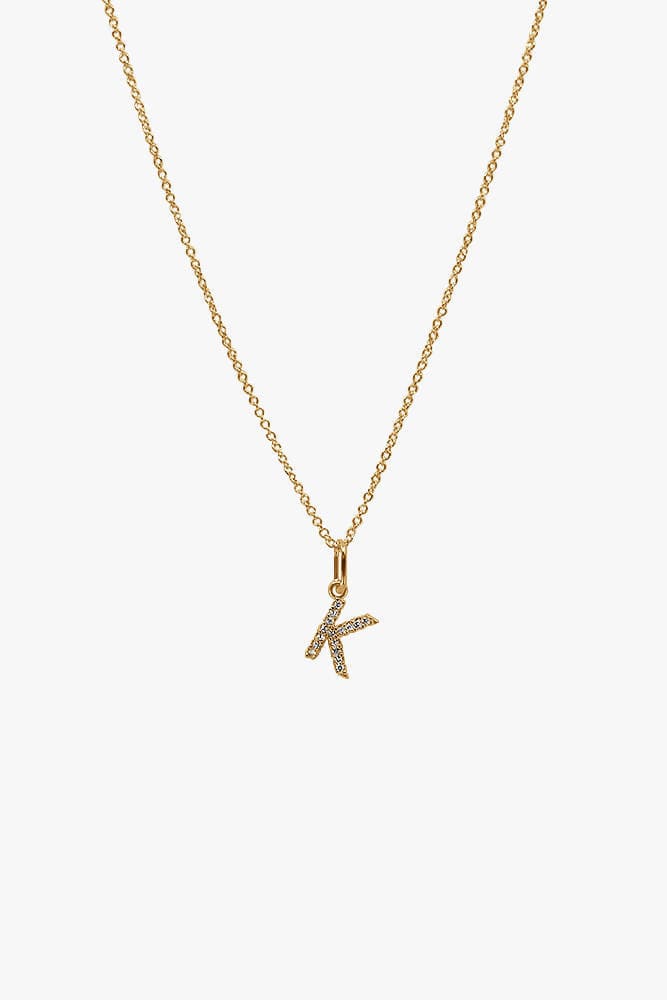 Gold Letter Necklace