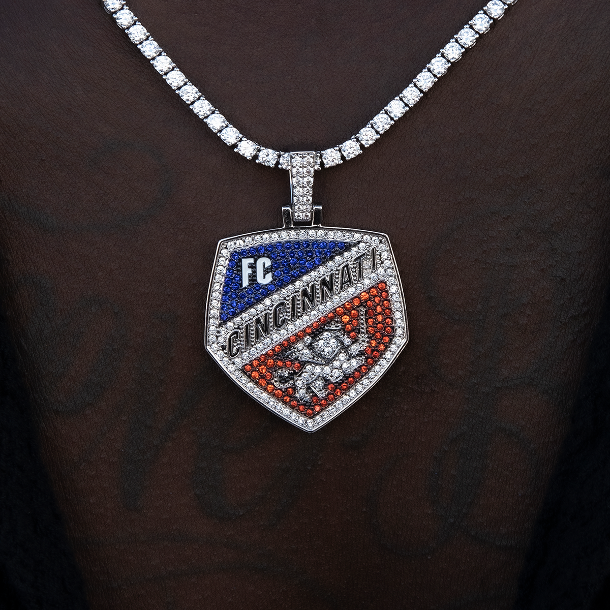 FC Cincinnati Official MLS Logo Pendant