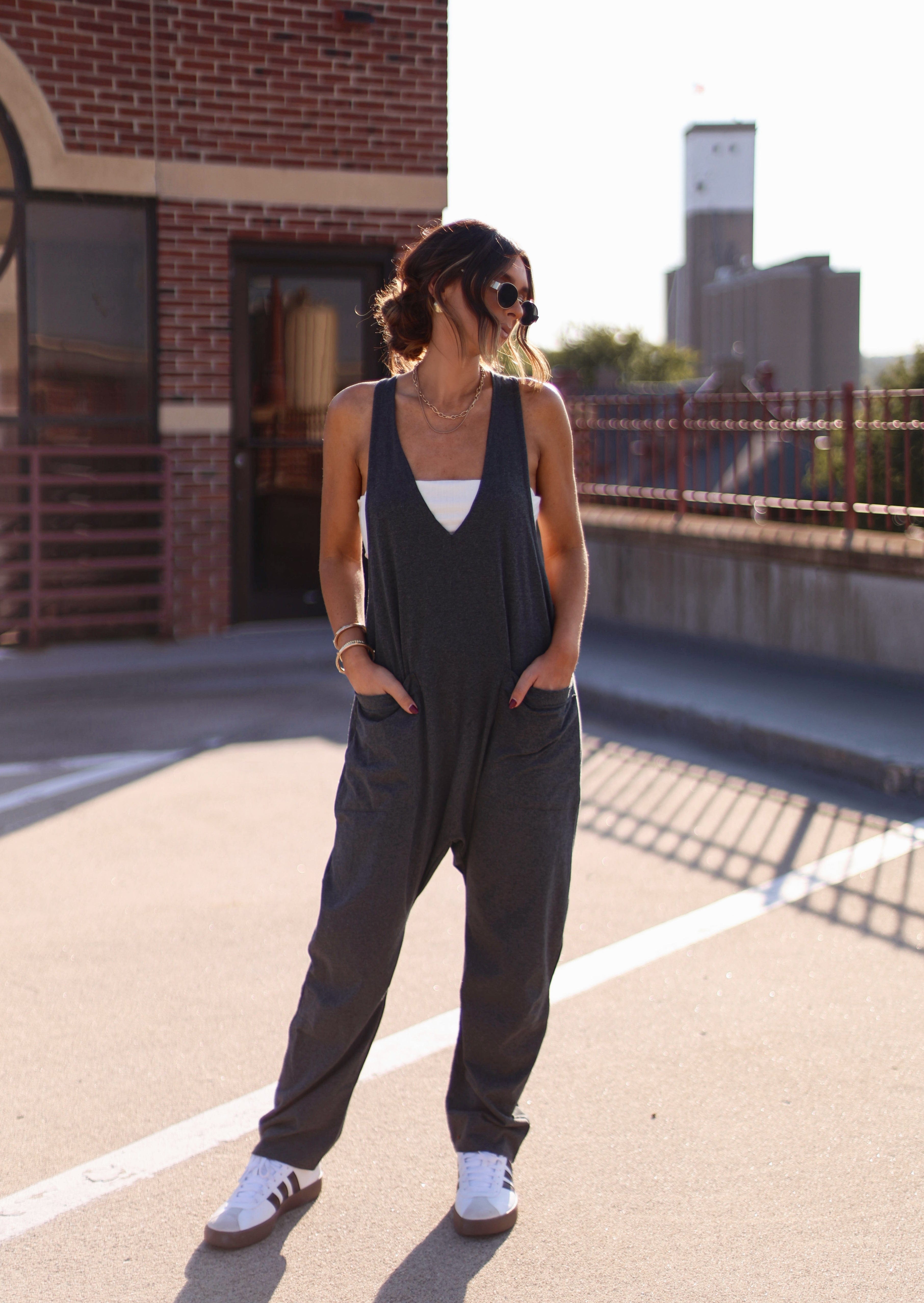 Slouchy Knit Jumpsuit