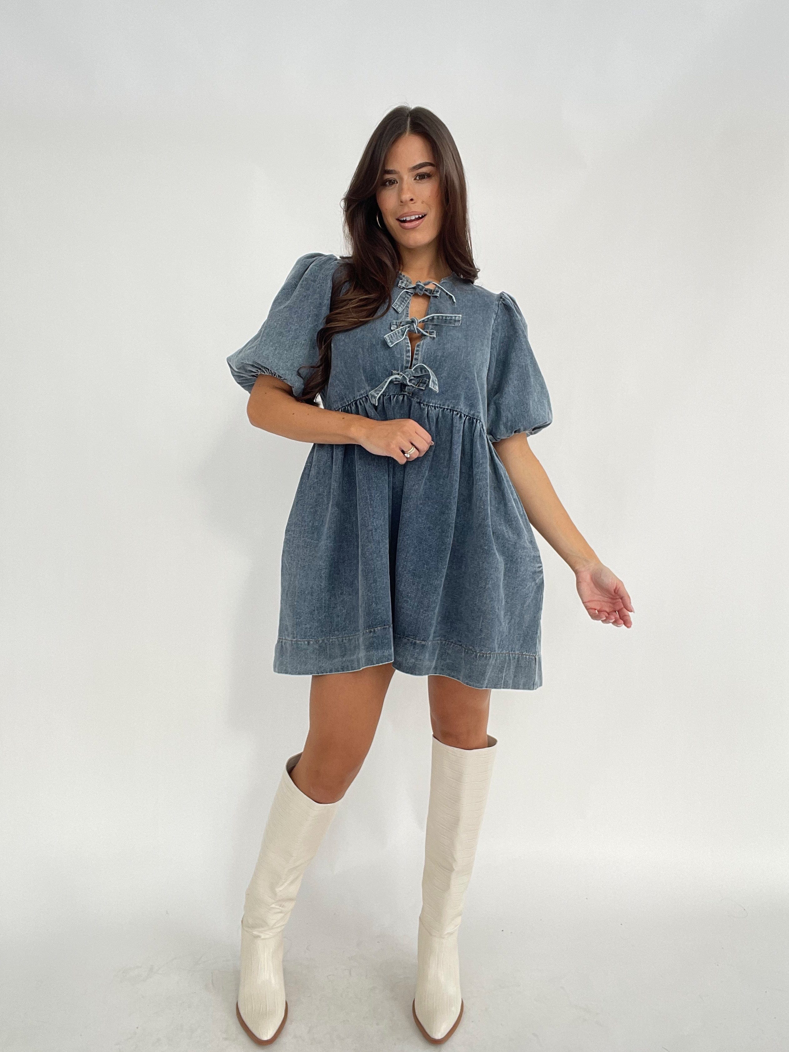 Lorena Denim Dress