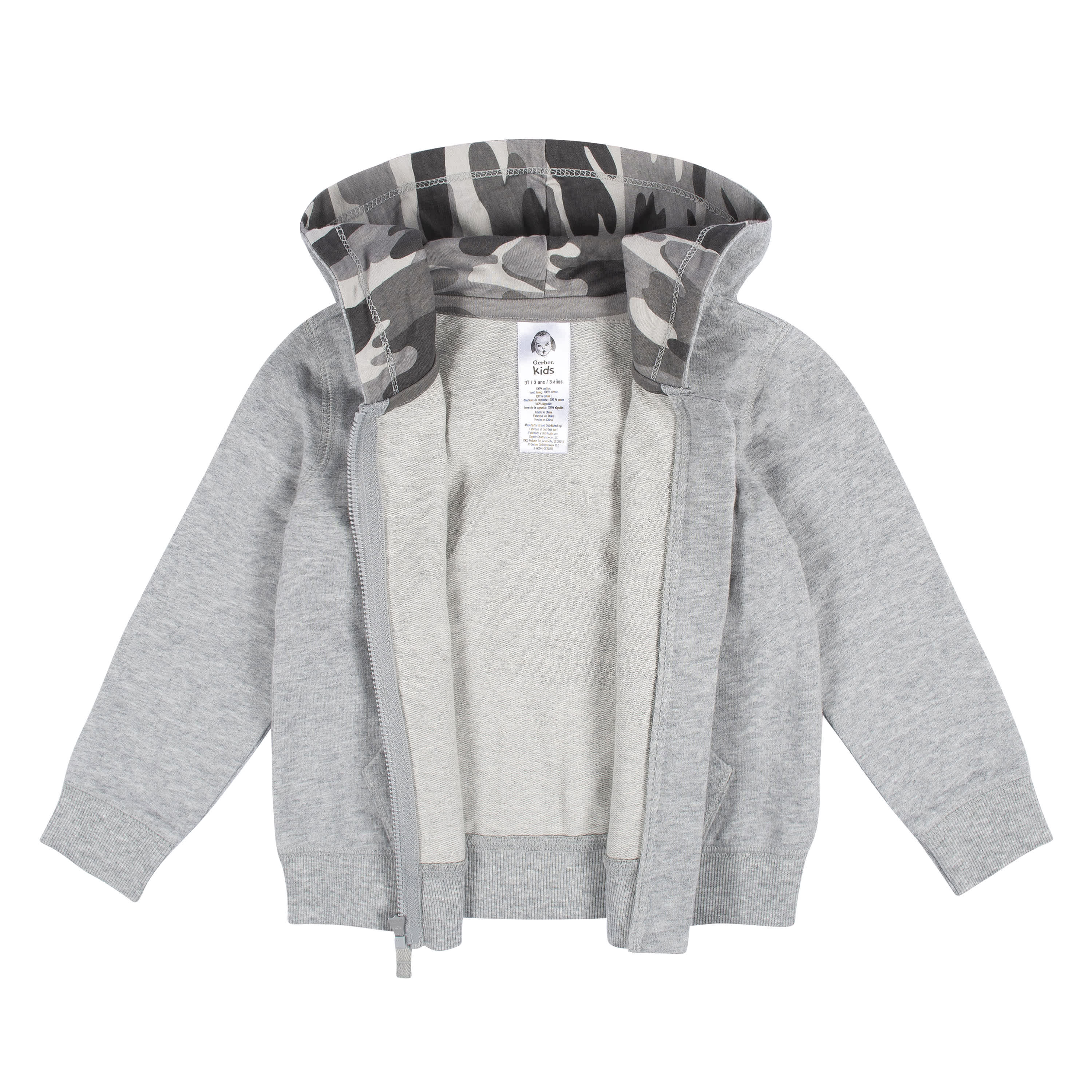 Infant & Toddler Boys Heather Gray Hoodie