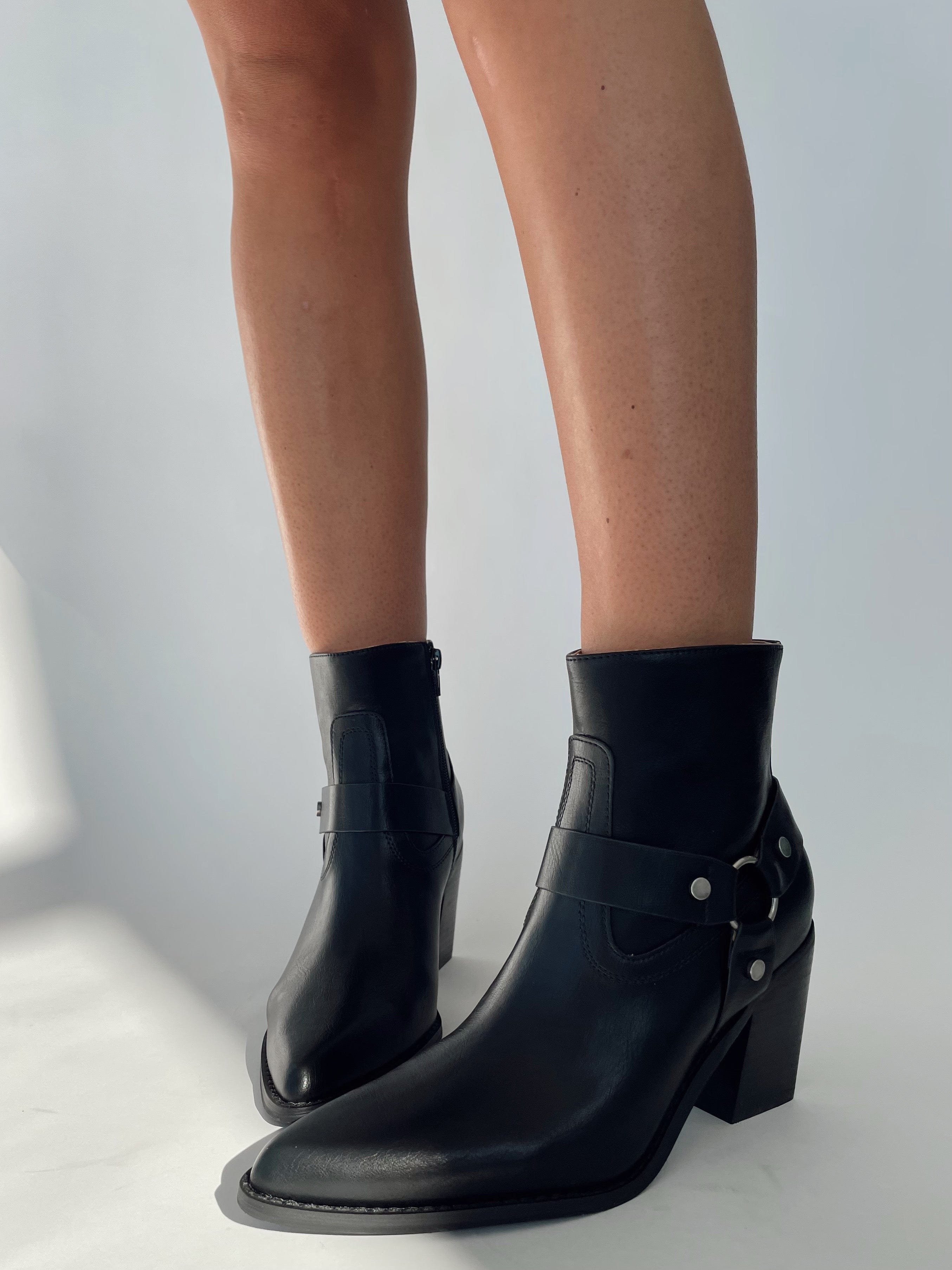 Buckle Ankle Boot