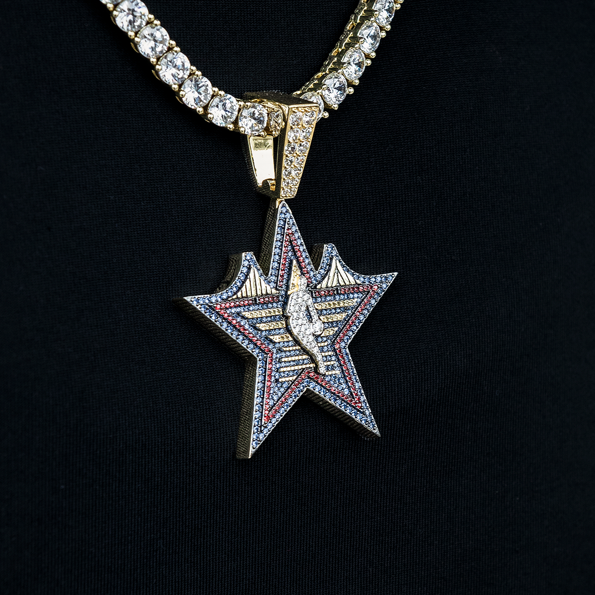 2025 All-Star Game Official NBA Logo Pendant