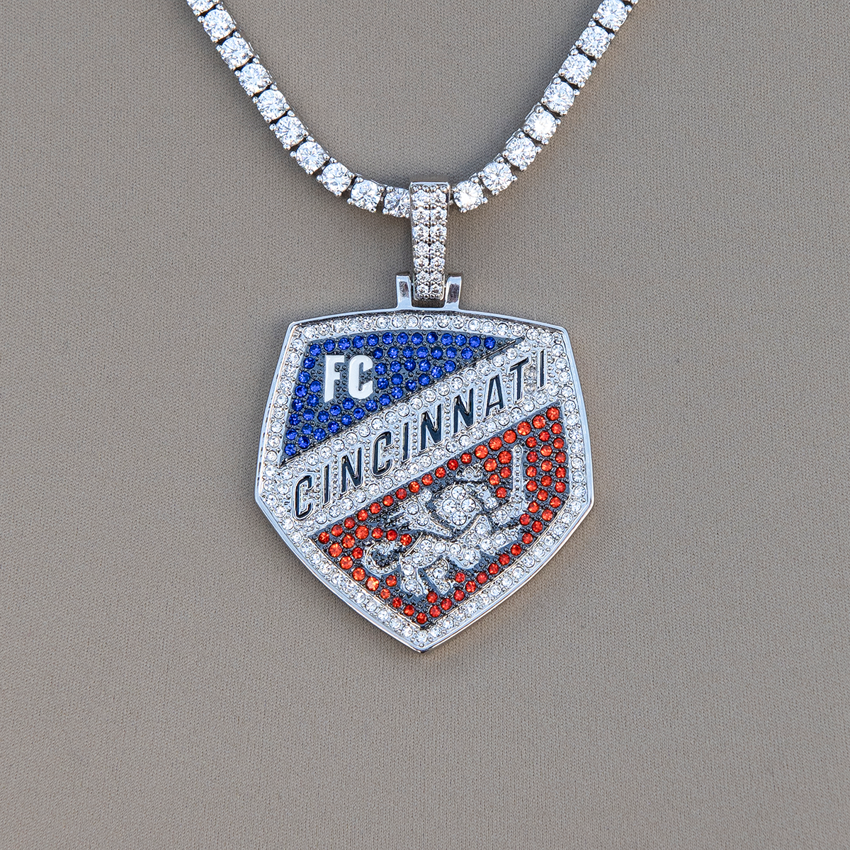 FC Cincinnati Official MLS Logo Pendant