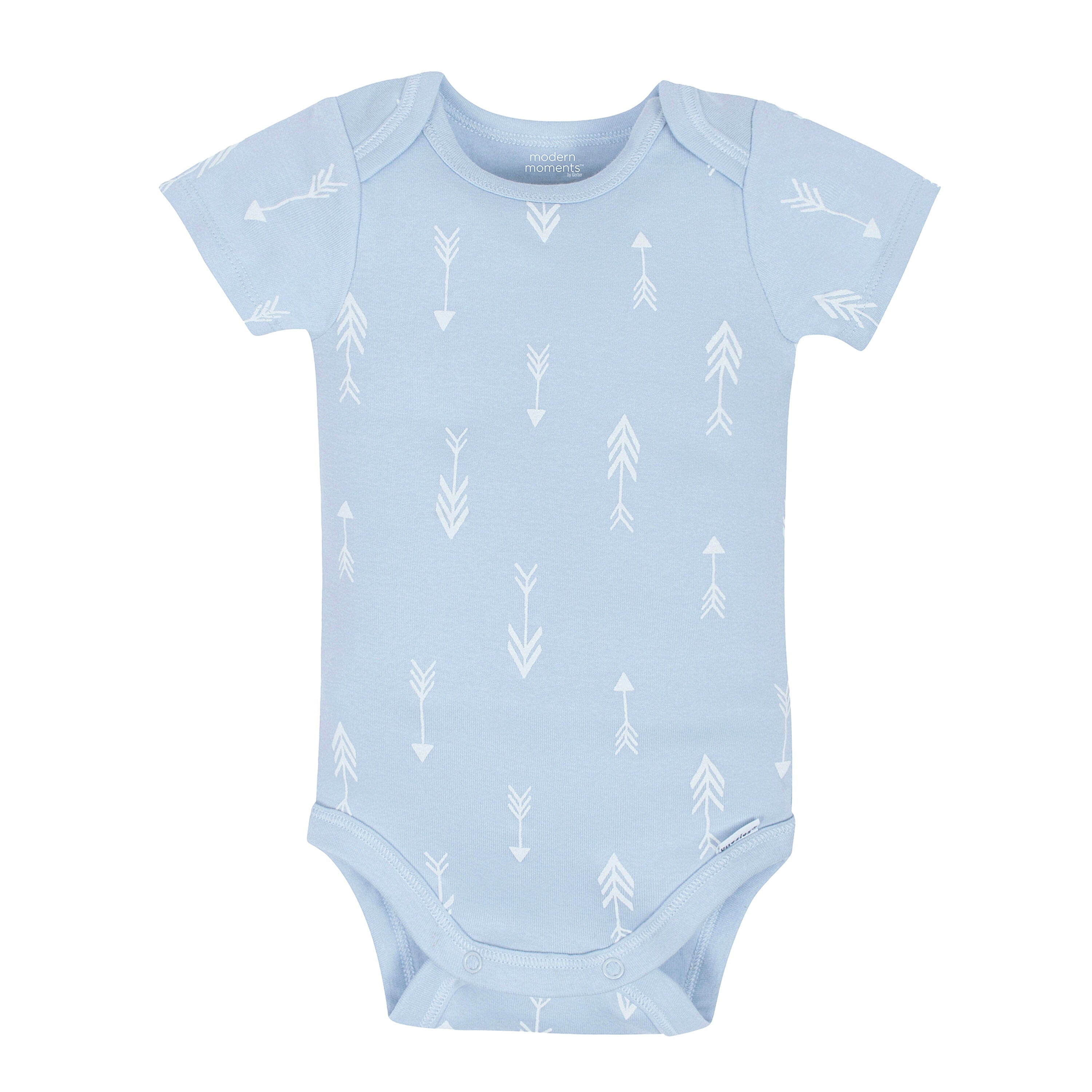 4-Pack Baby Boys Arrows Short Sleeve Onesies Bodysuits