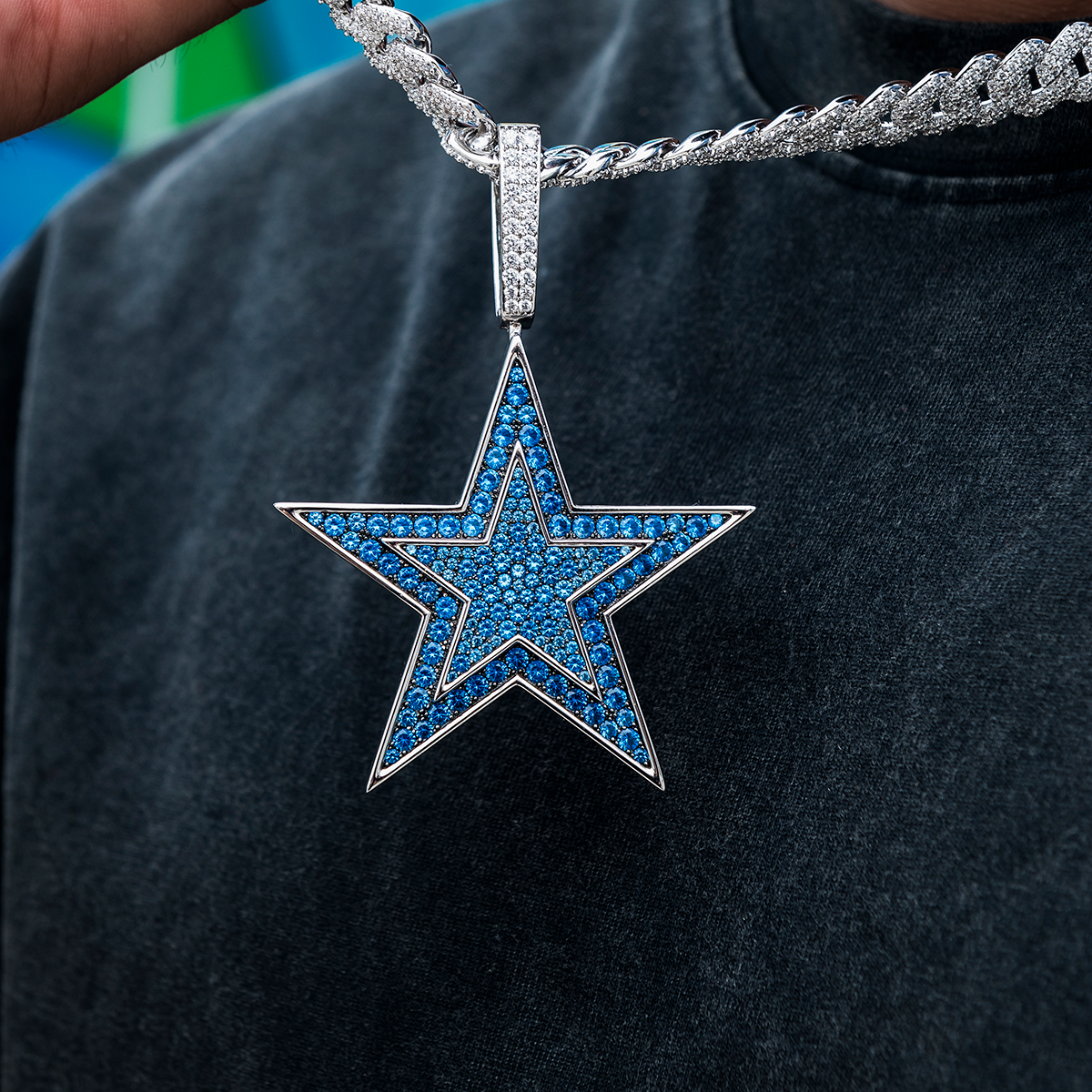 Dallas Cowboys Official NFL Large Pendant