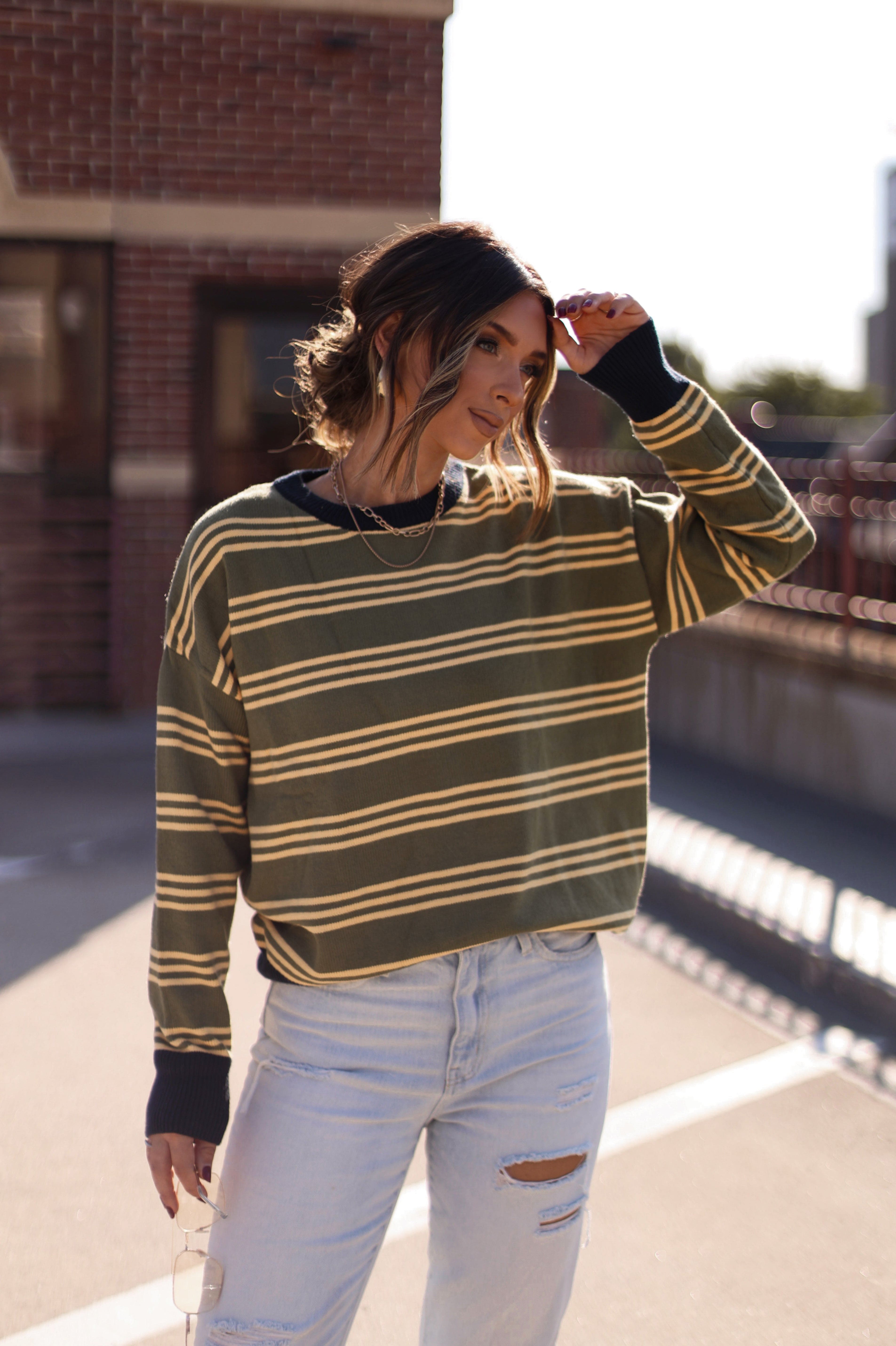 Harvest Stripes Sweater