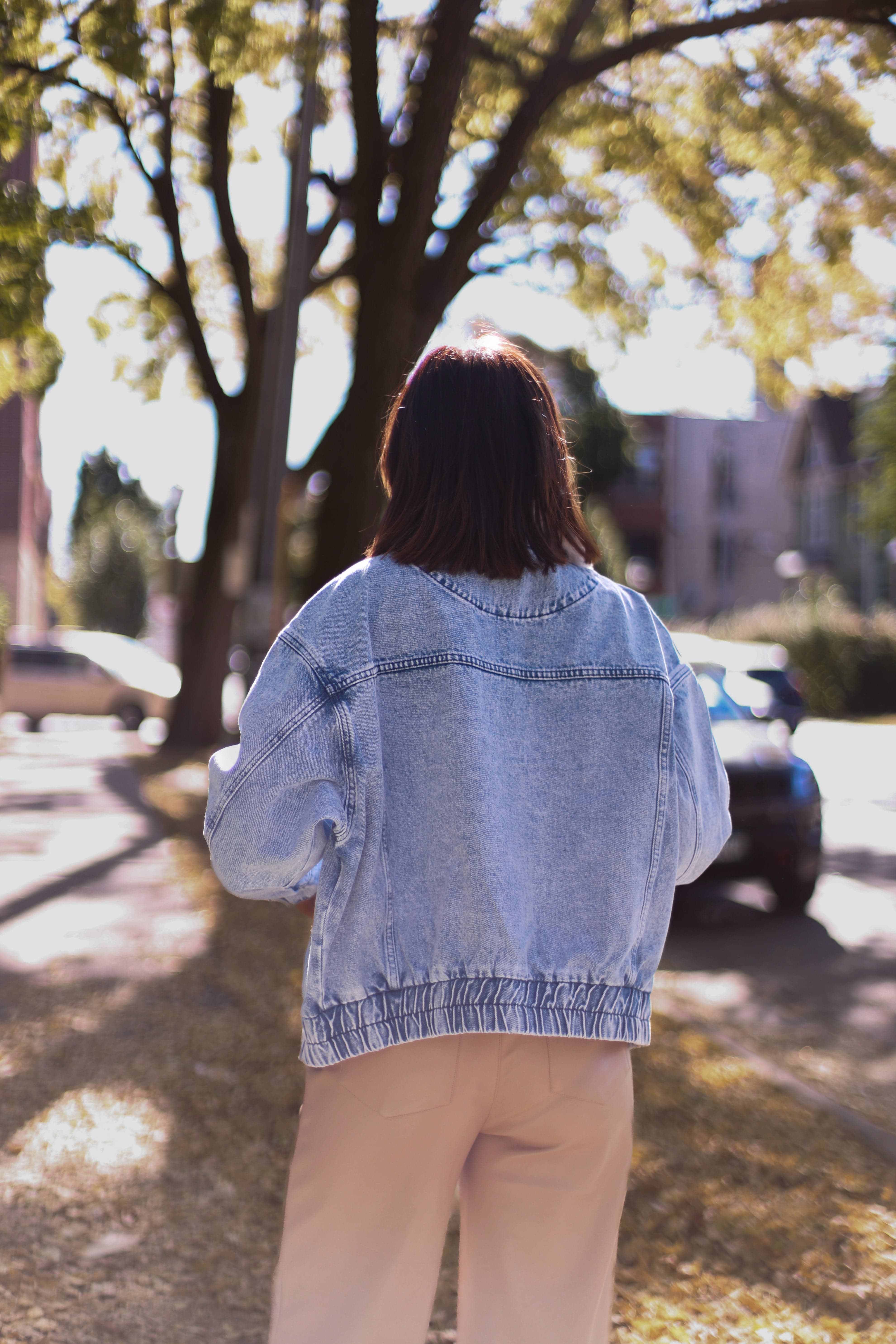 Sherpa Collar Denim Jacket