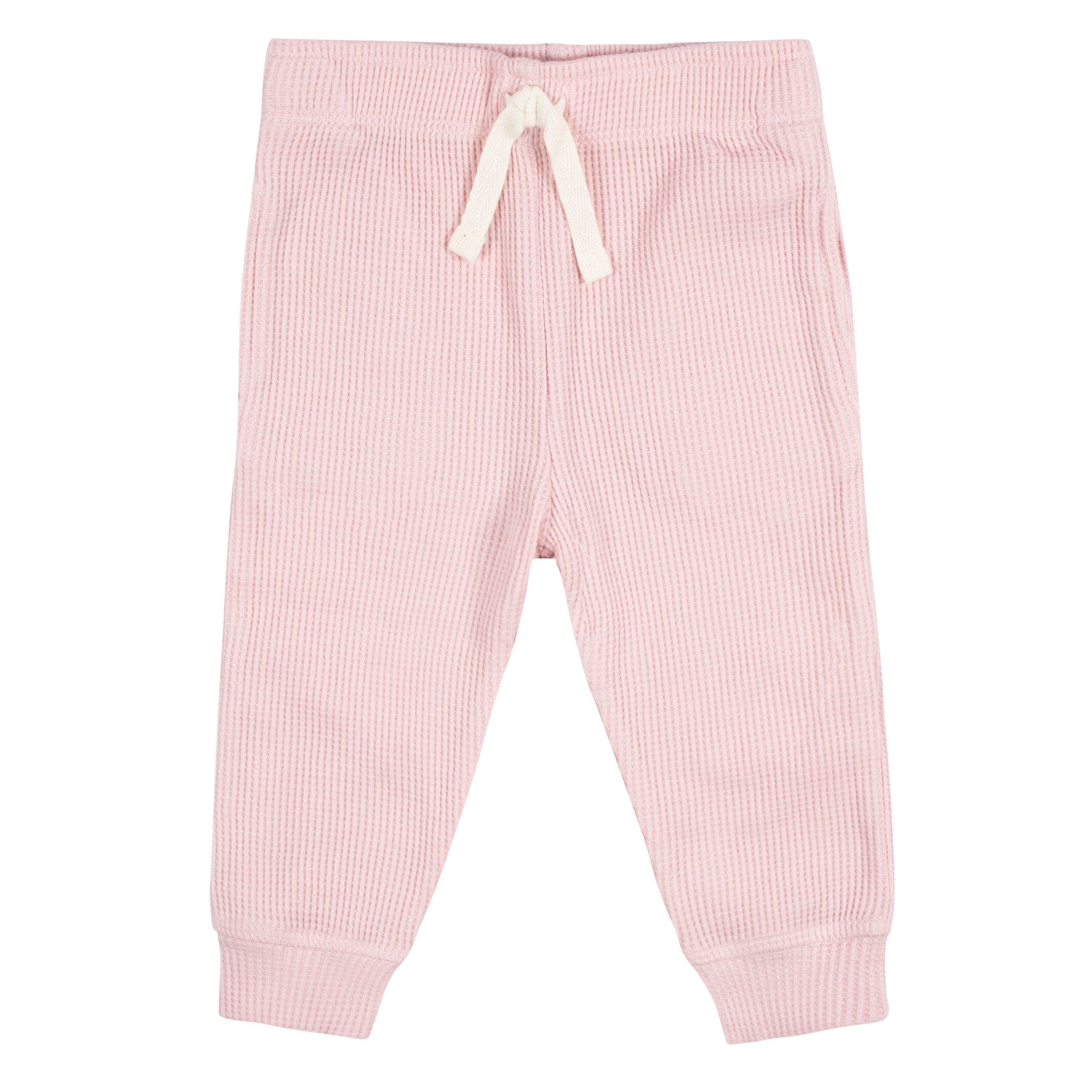 2-Piece Baby Girls Pink Top & Jogger Set