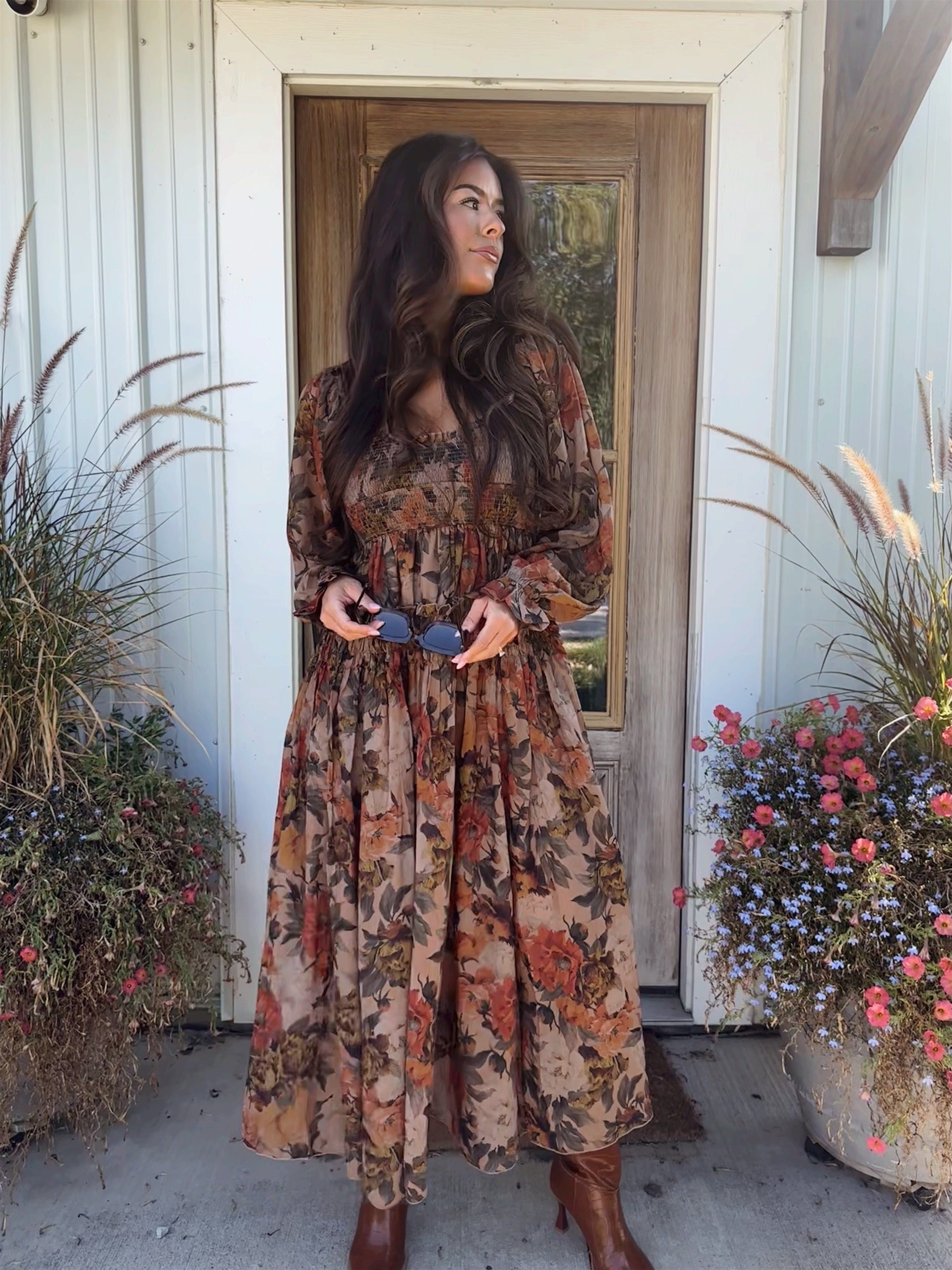 Golden Harvest Maxi Dress