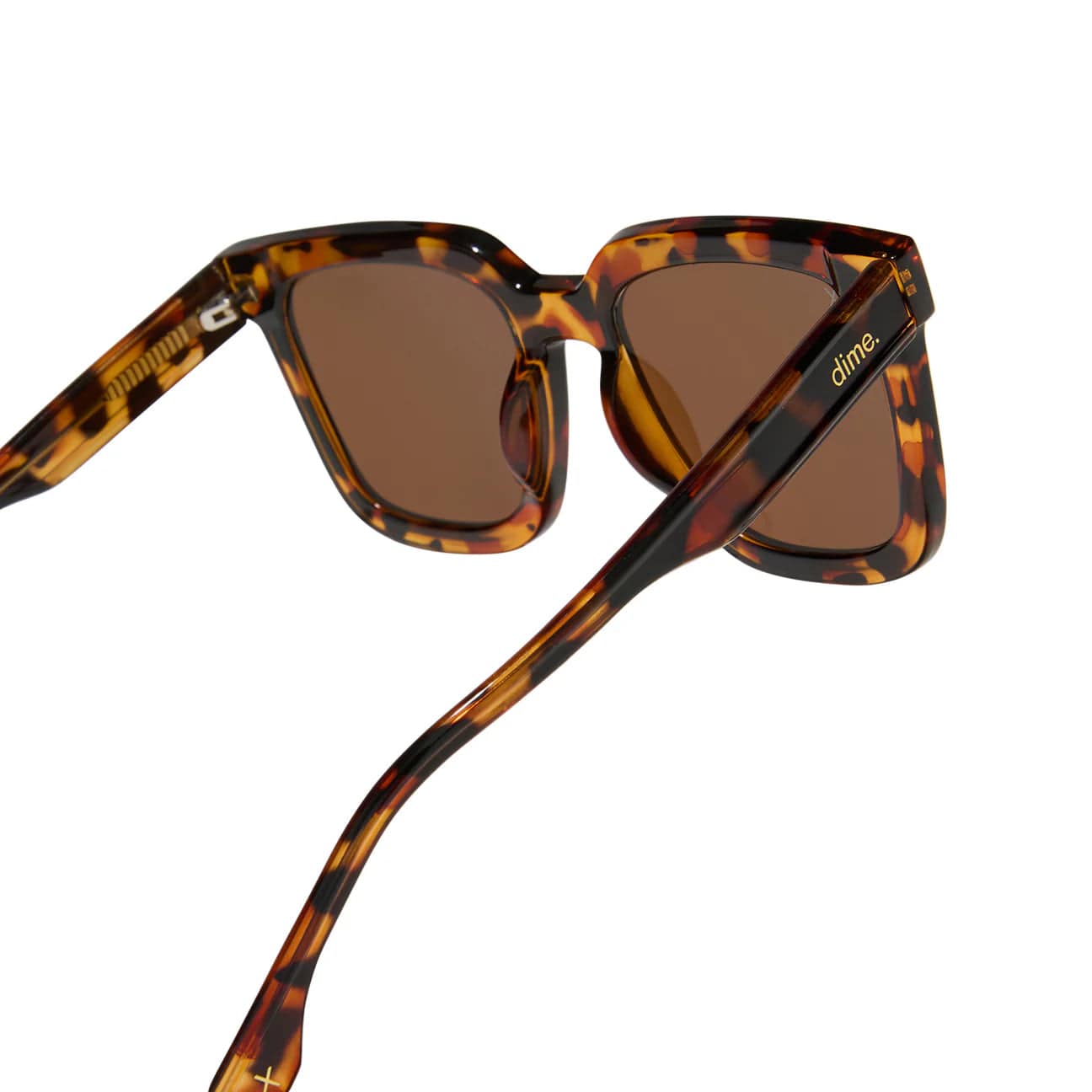 Brown Tortoise Square Sunglasses