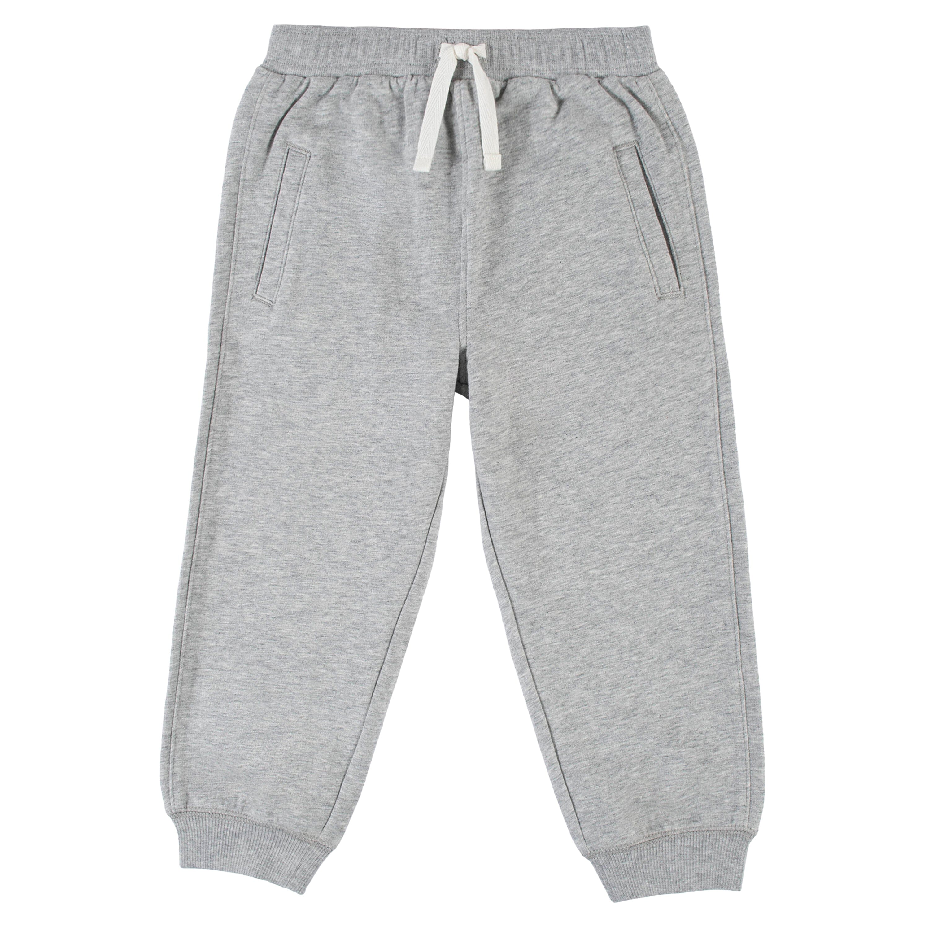 2-Pack Infant & Toddler Boys Blue & Gray Pocketed Joggers