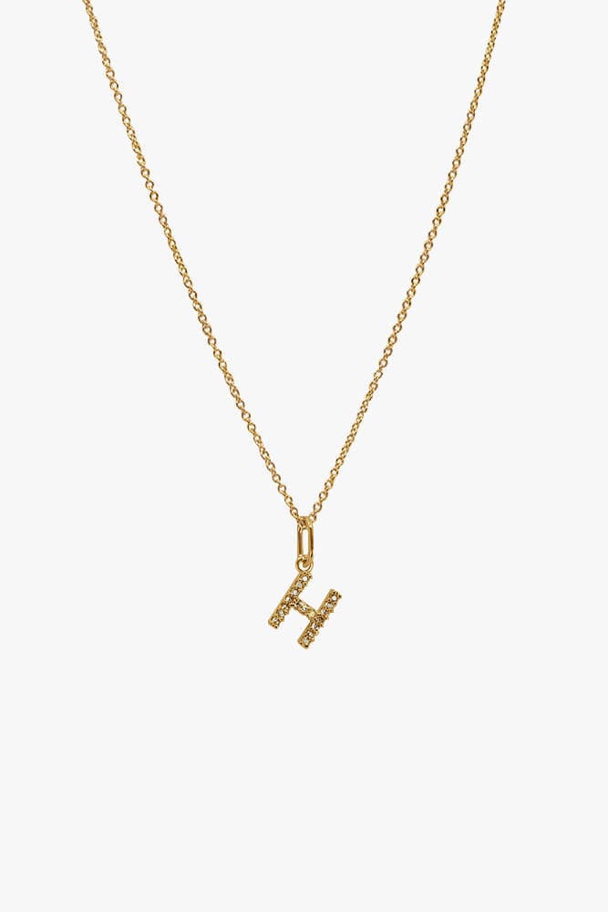 Gold Letter Necklace