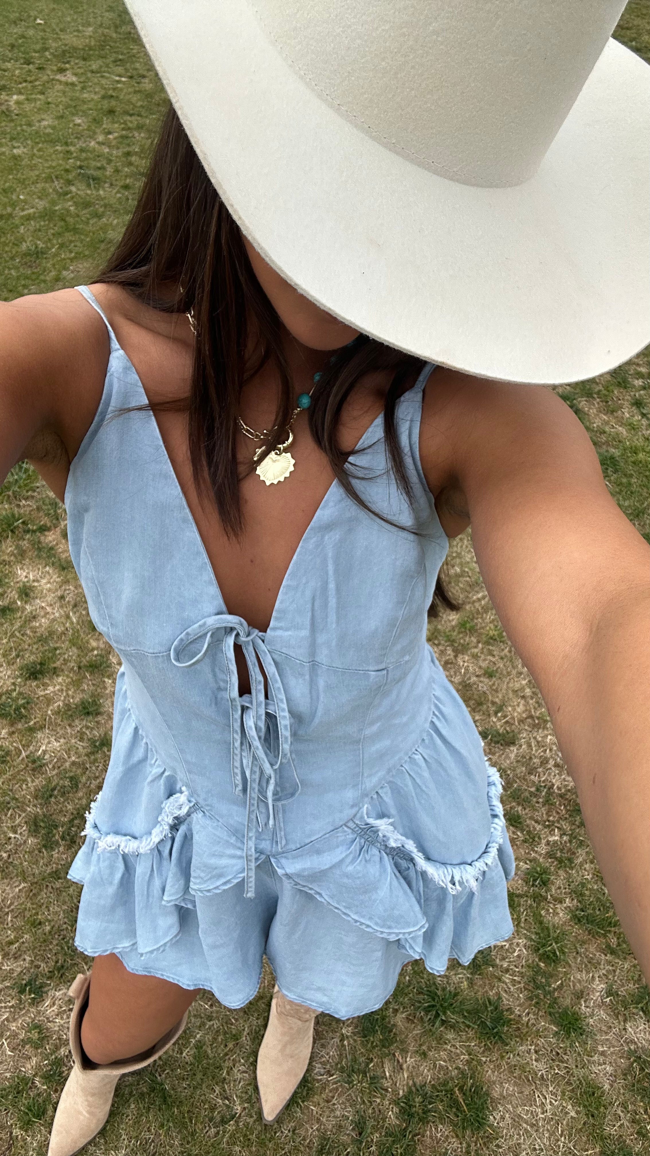 [Pre-Order!] Denim Diaries Romper