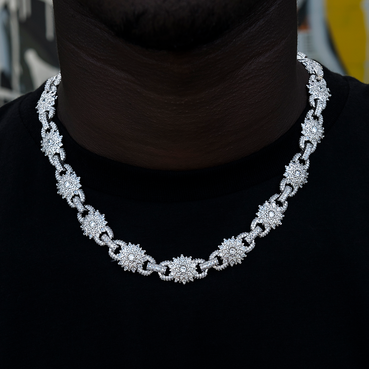 Star Mariner Chain in White Gold- 16mm