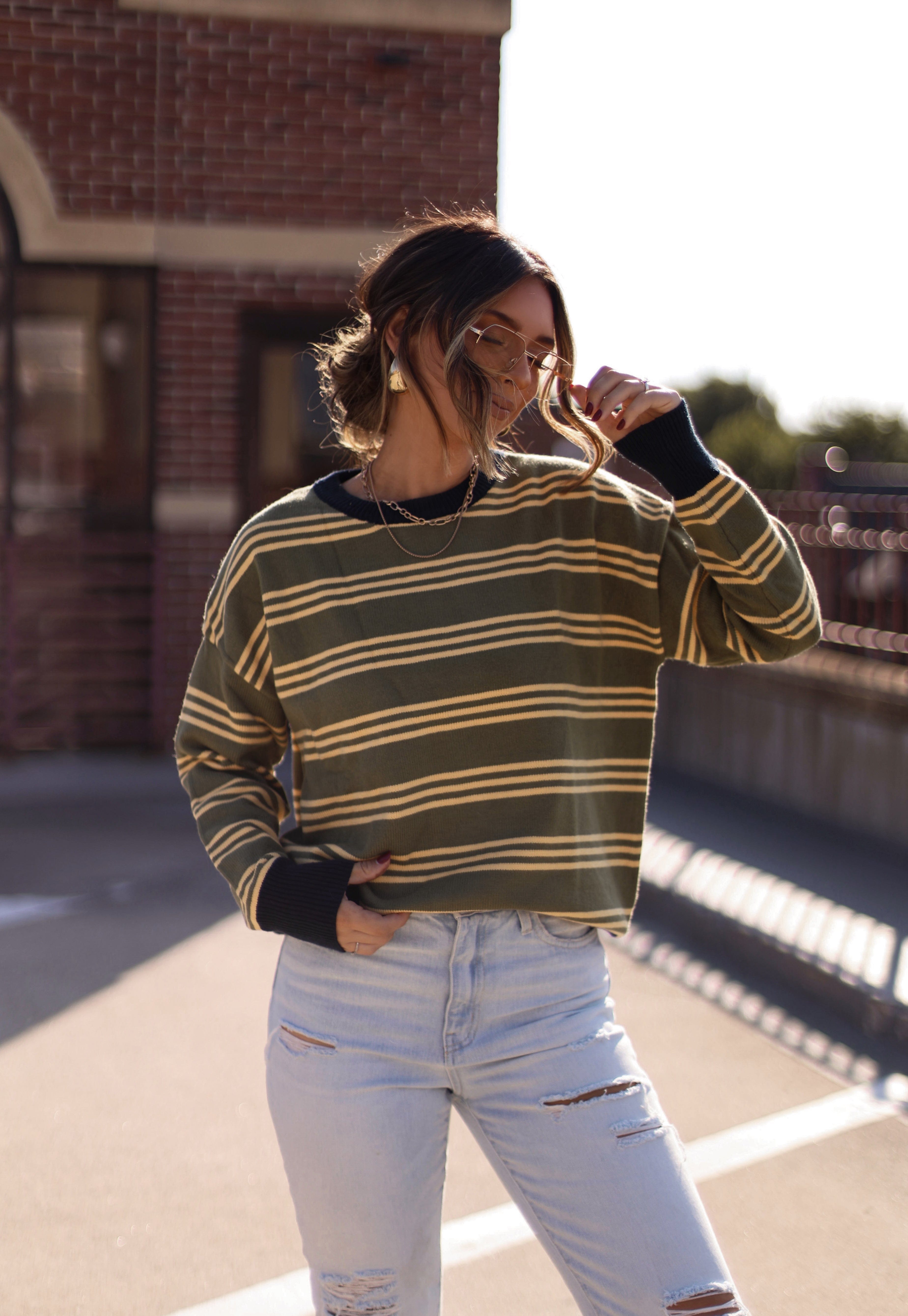 Harvest Stripes Sweater