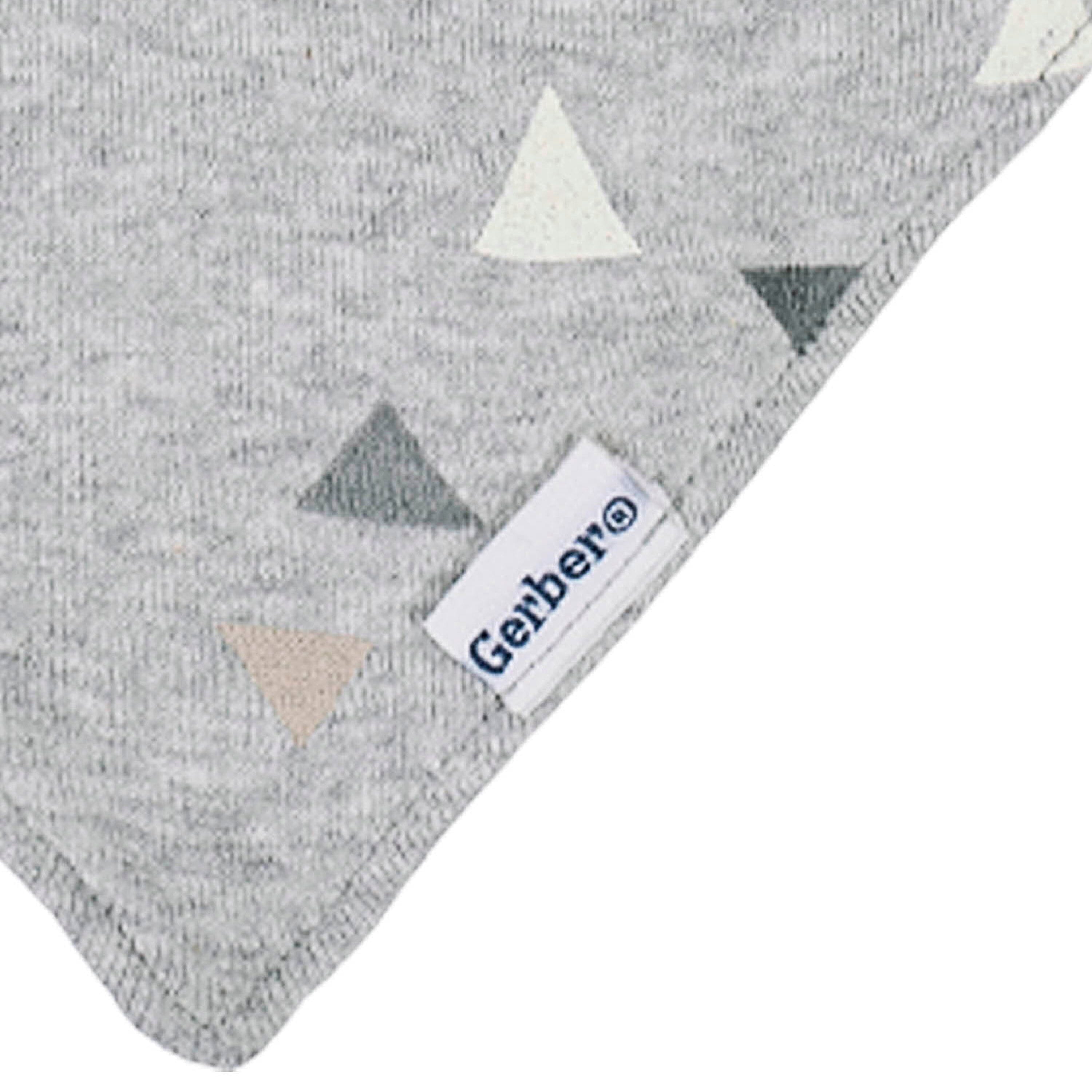 Baby Boys Triangles Organic Bandana Bib