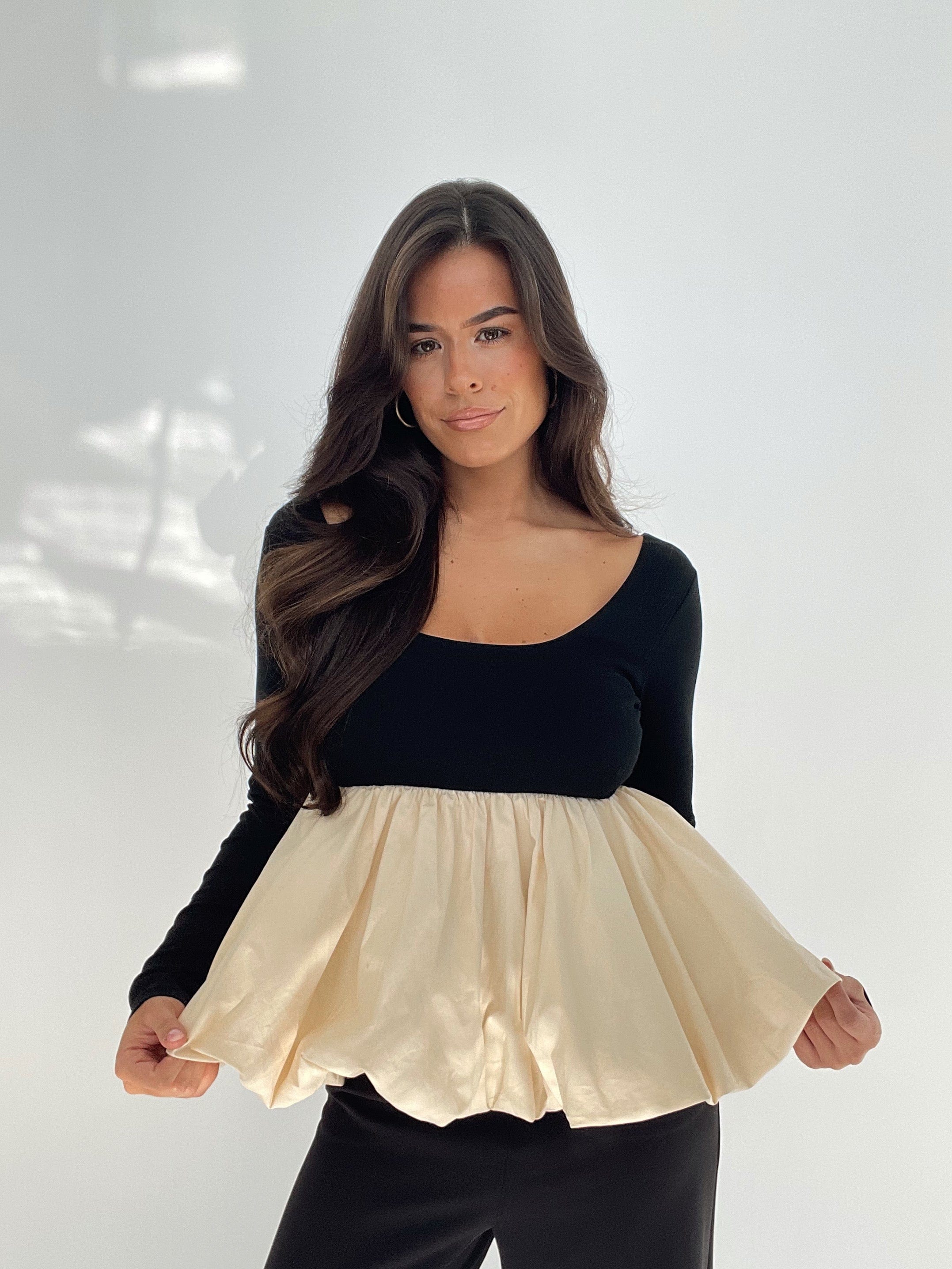 Gabriella Peplum Blouse