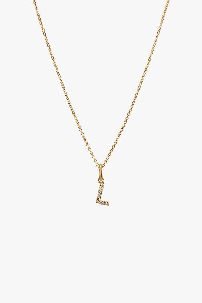 Gold Letter Necklace