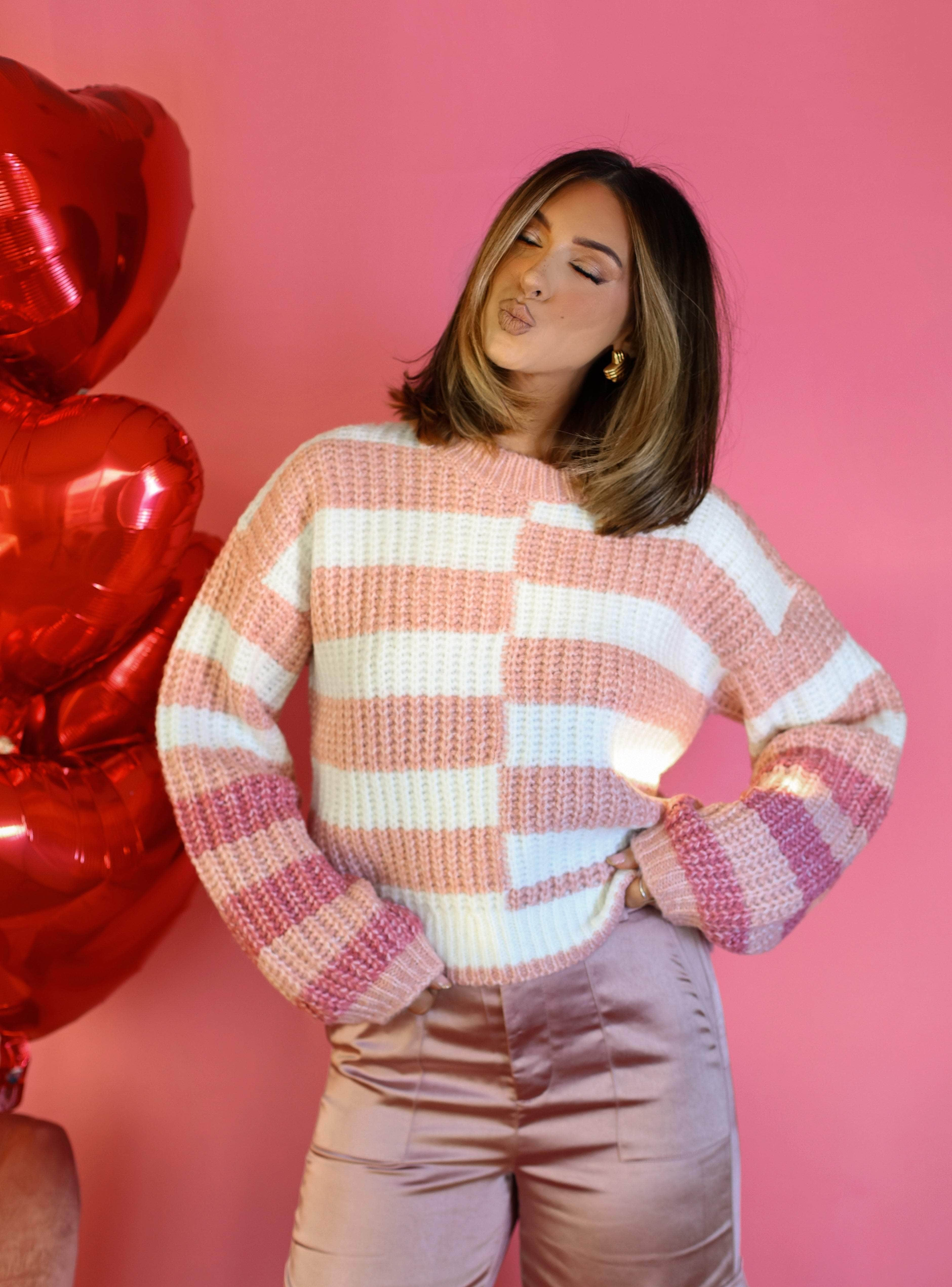 Rosy Cheeks Sweater