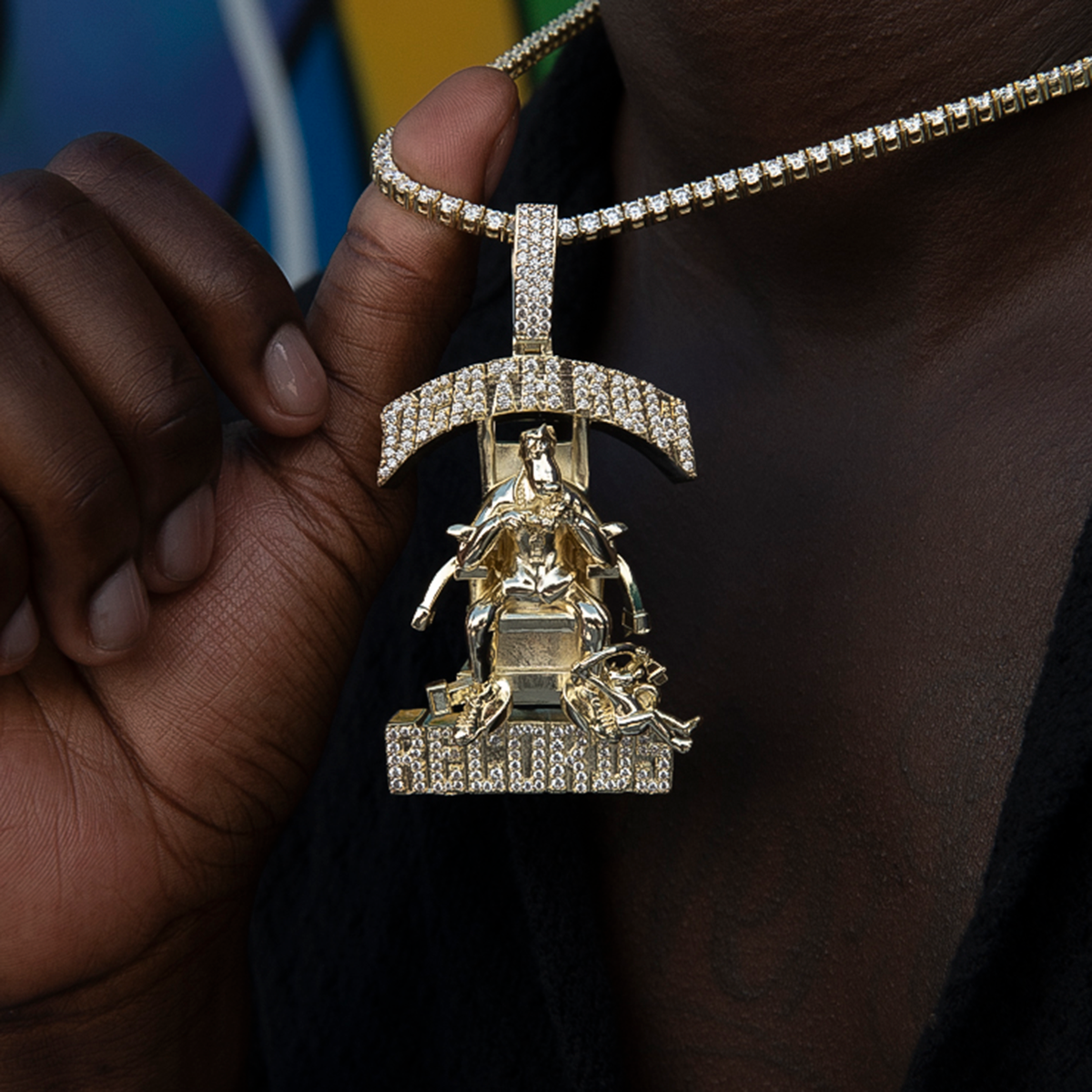 Large Death Row Pendant