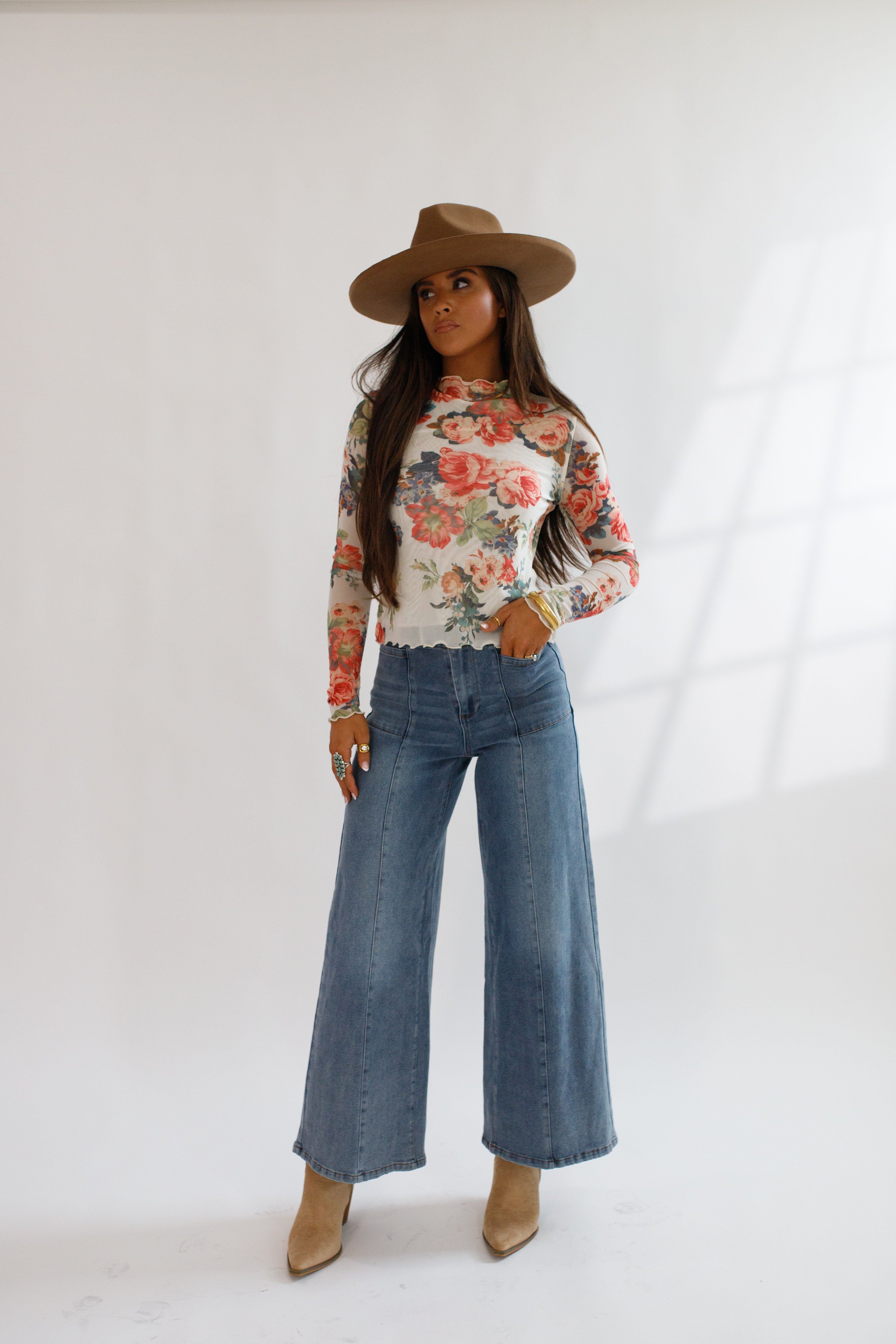 Maren Wide Leg Denim