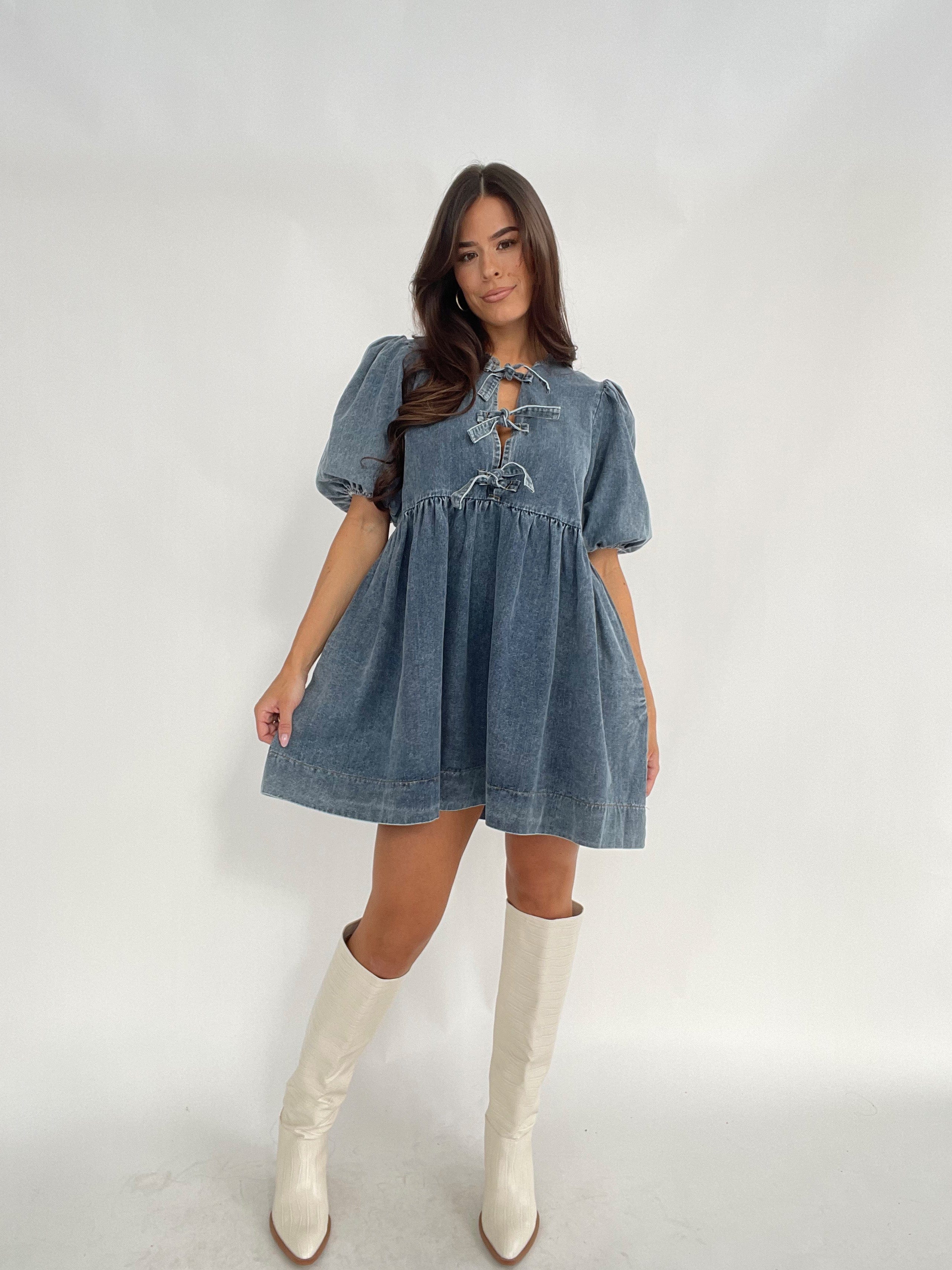 Lorena Denim Dress