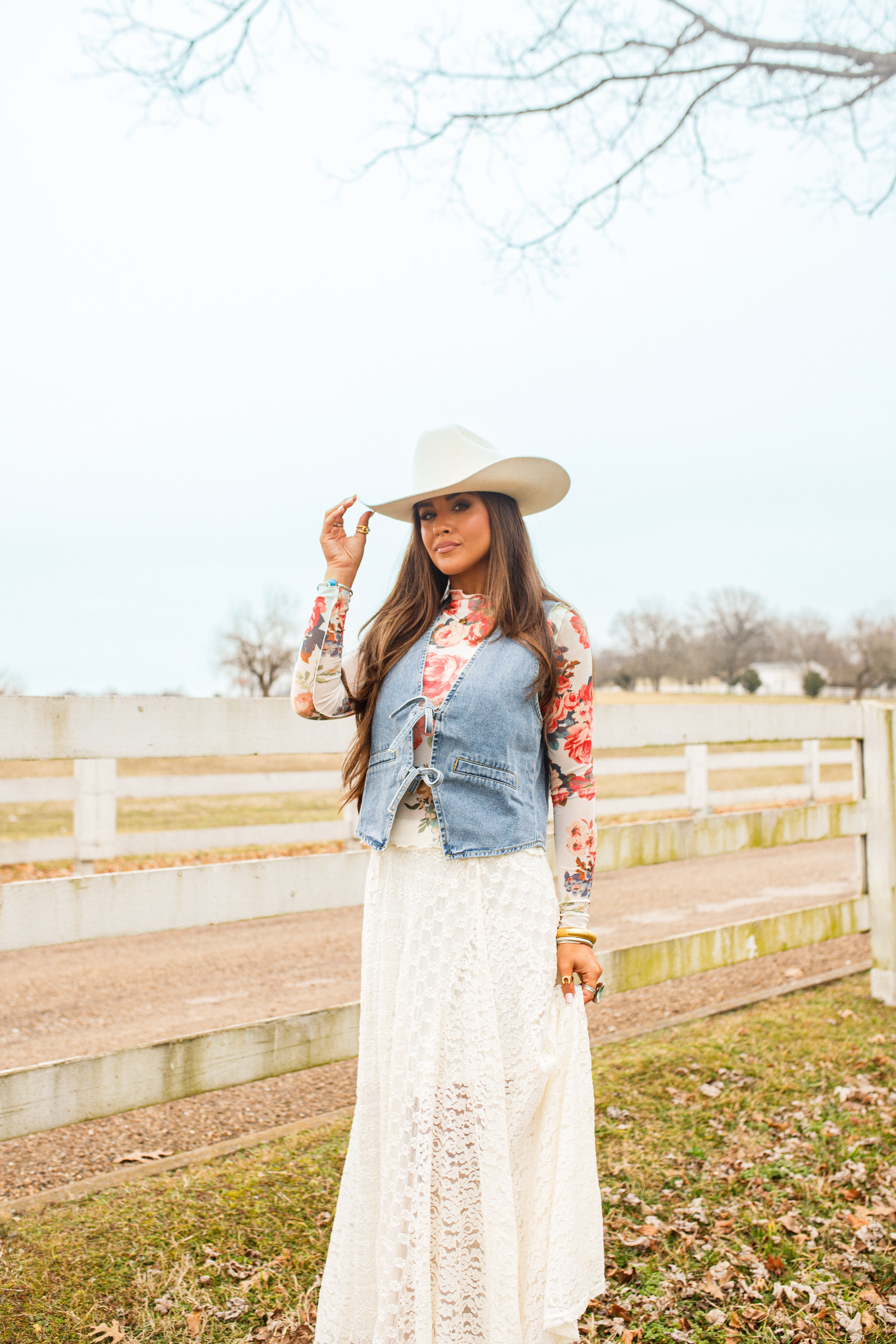 Lovely Lace Maxi Skirt