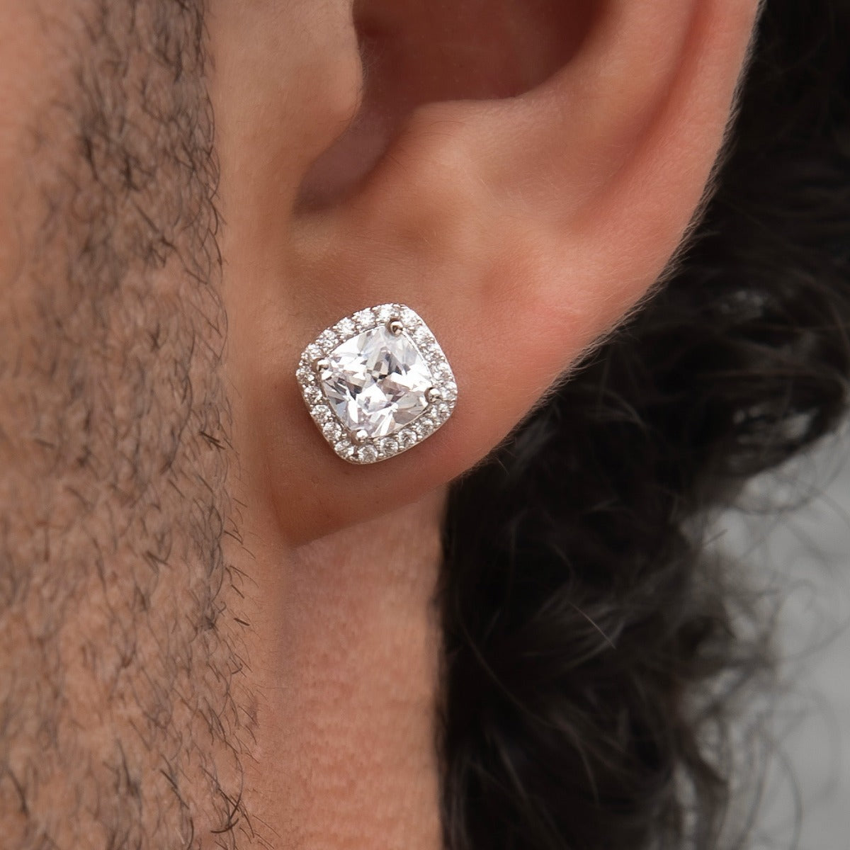 Cushion Cut Earrings