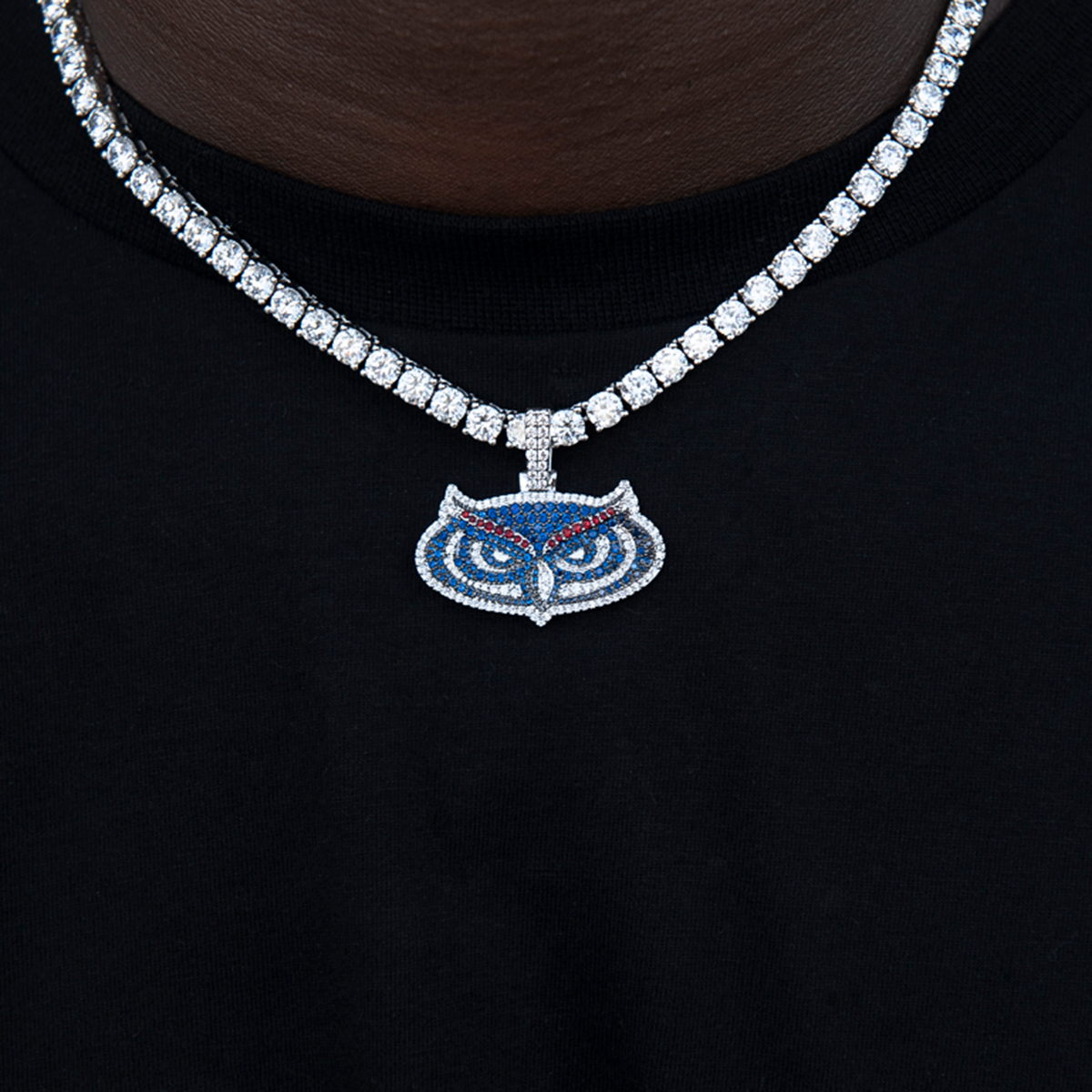 Florida Atlantic Owls Official NCAA Logo Pendant