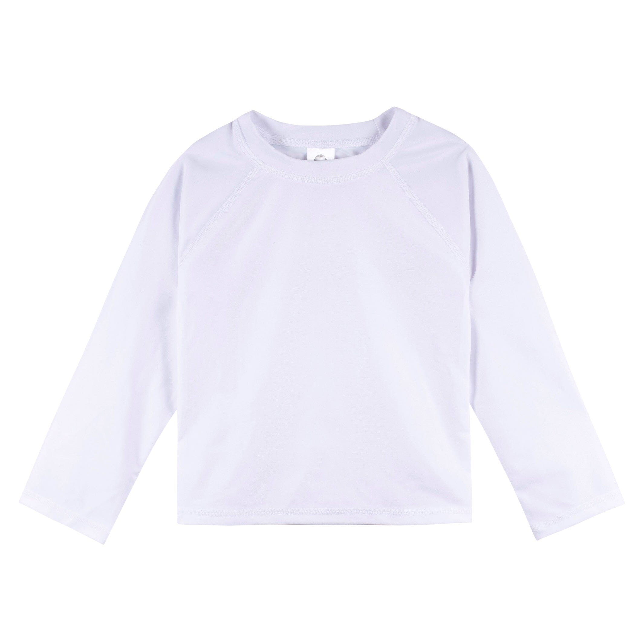 Baby & Toddler Neutral UPF 50+ White Rash Guard