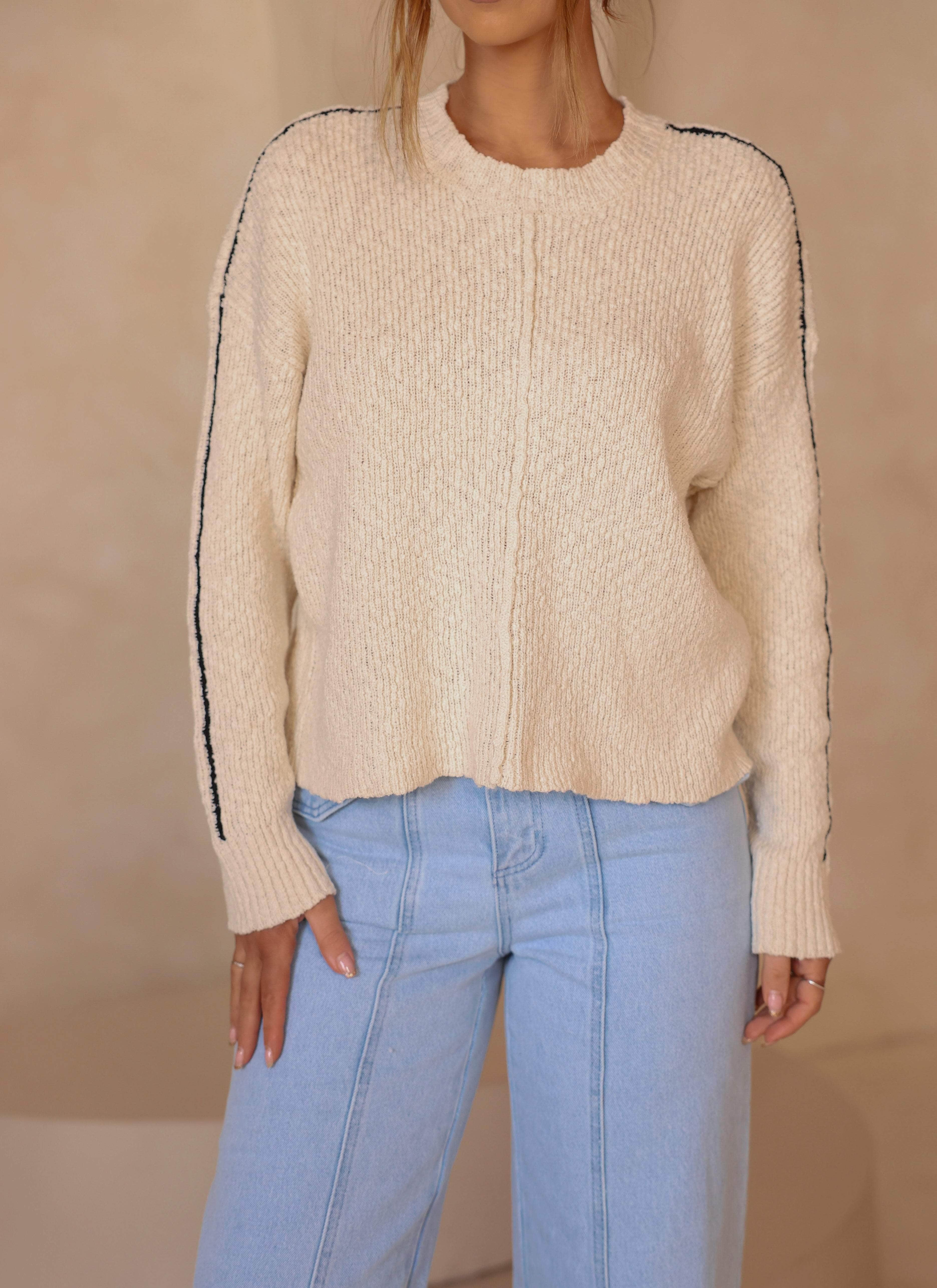 Minimal Moves Sweater