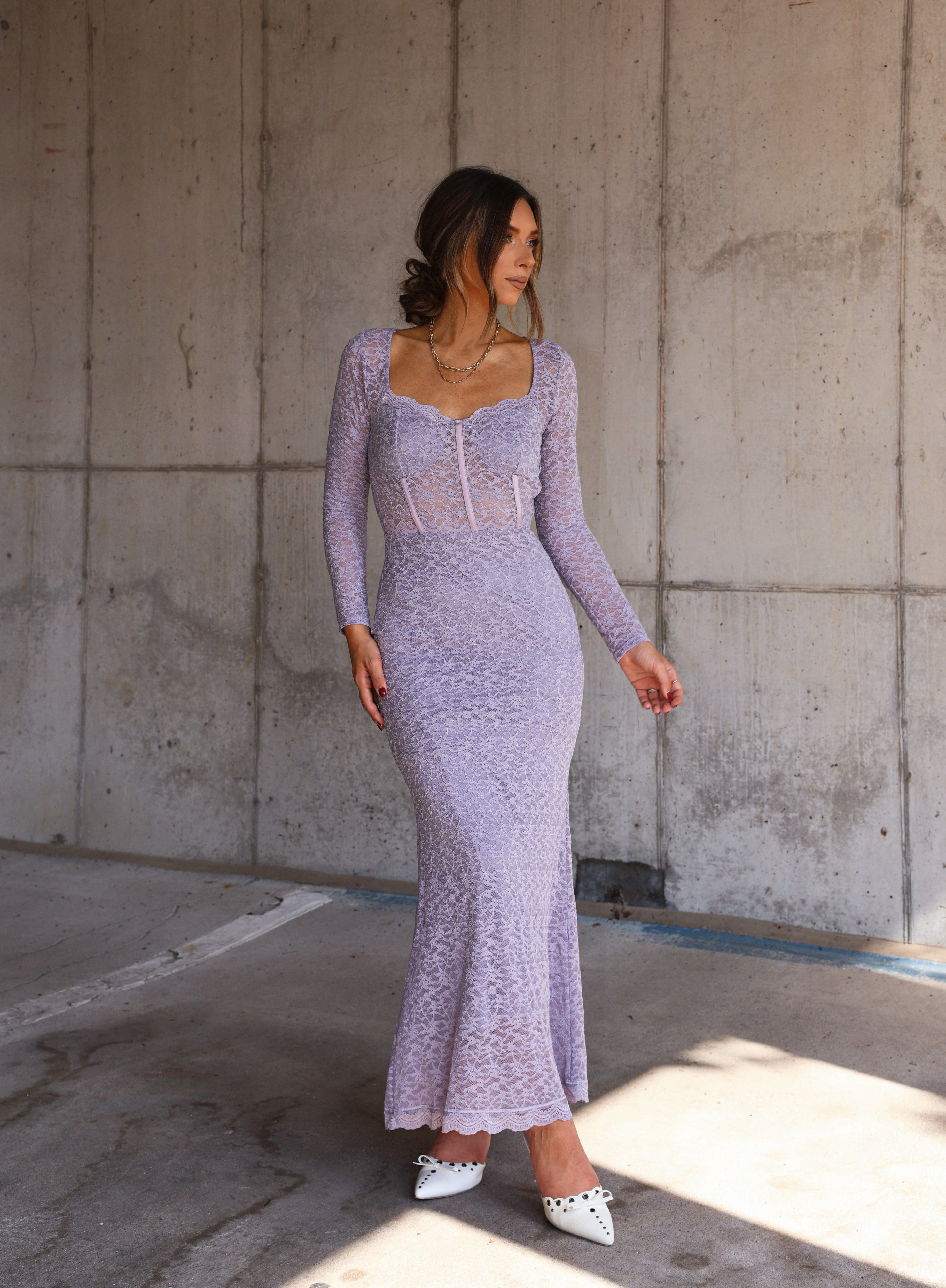 Lavish Lavender Dress