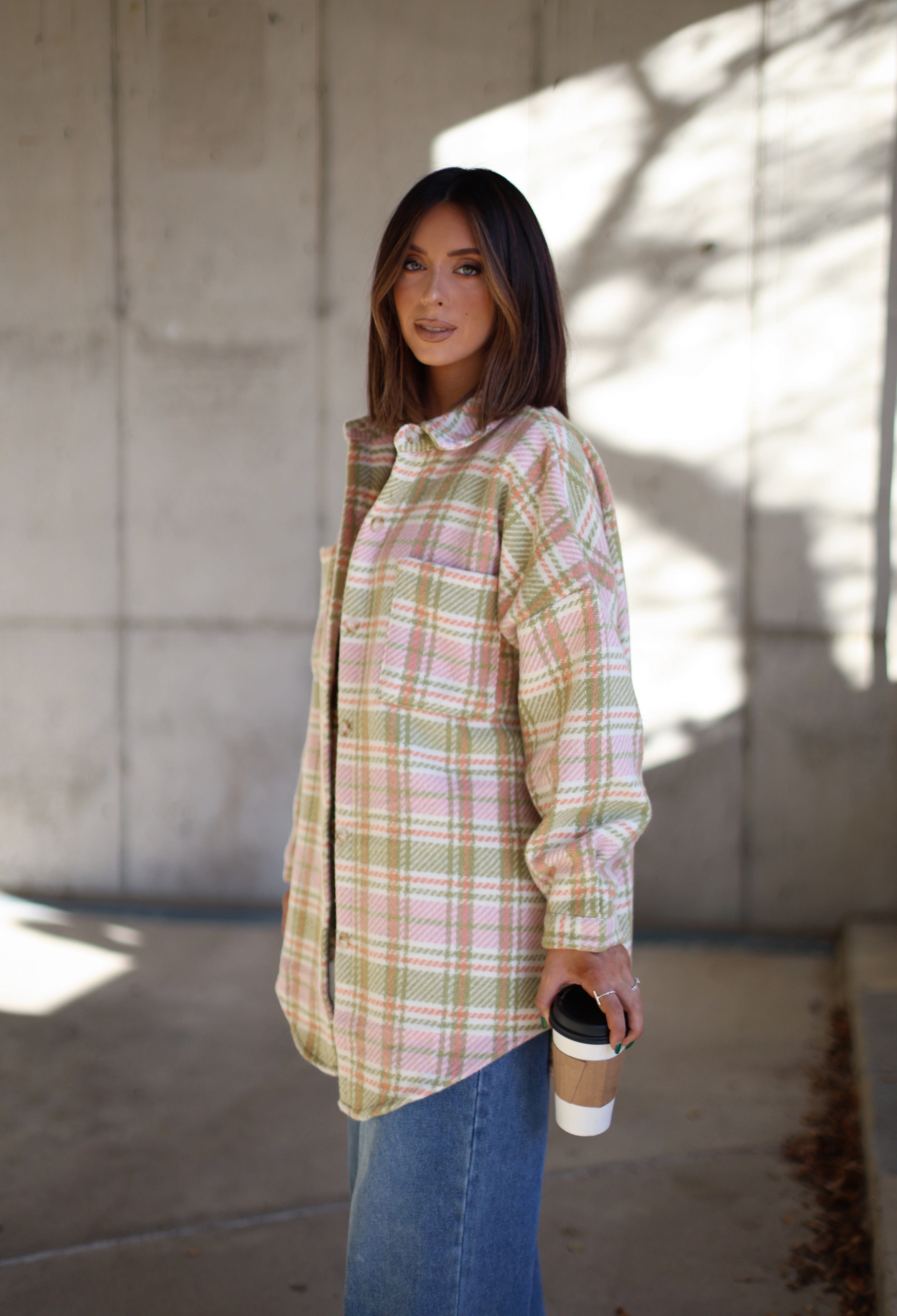 In The Cold Plaid Jacket