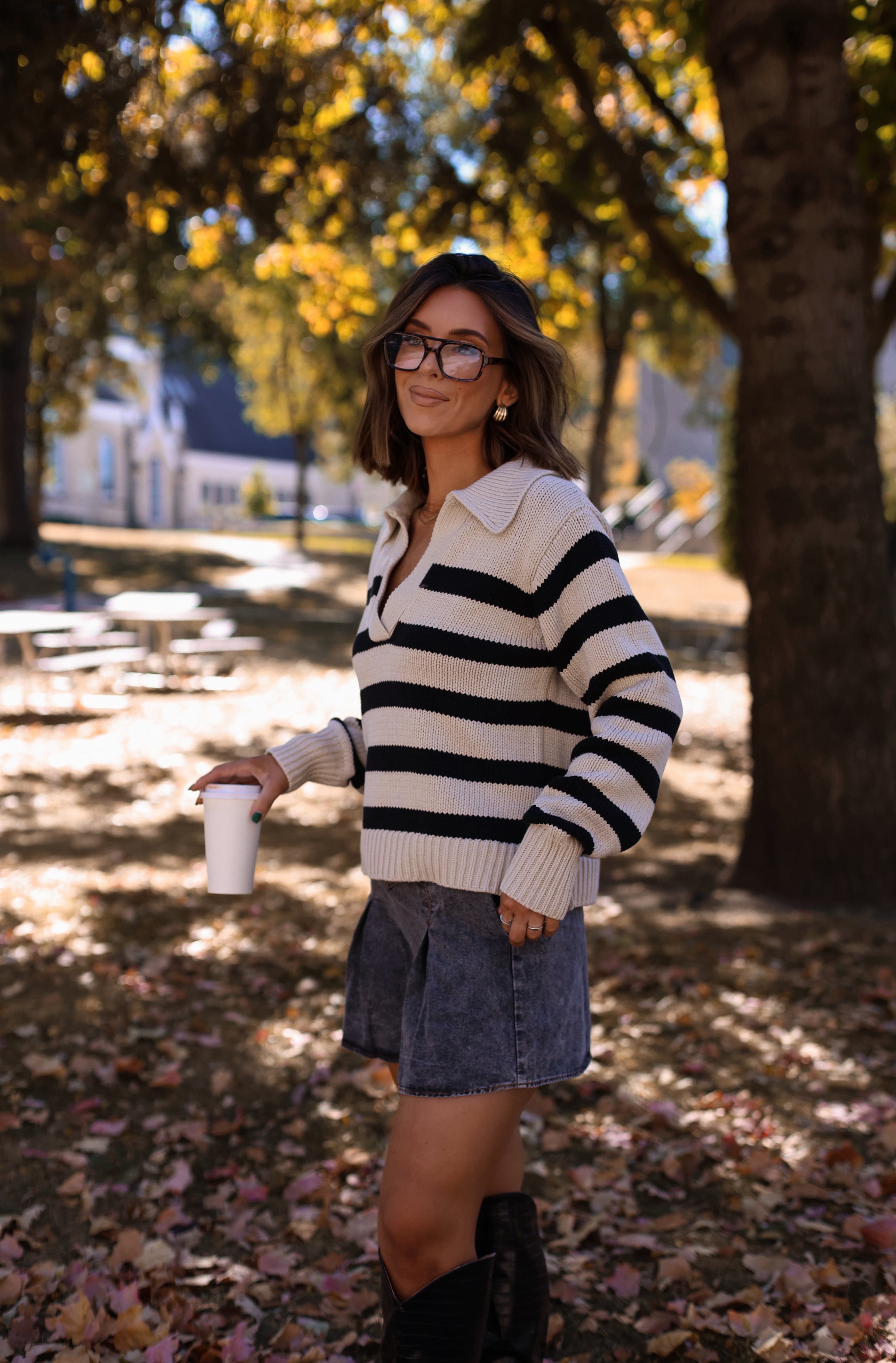 Essentially Striped Pullover