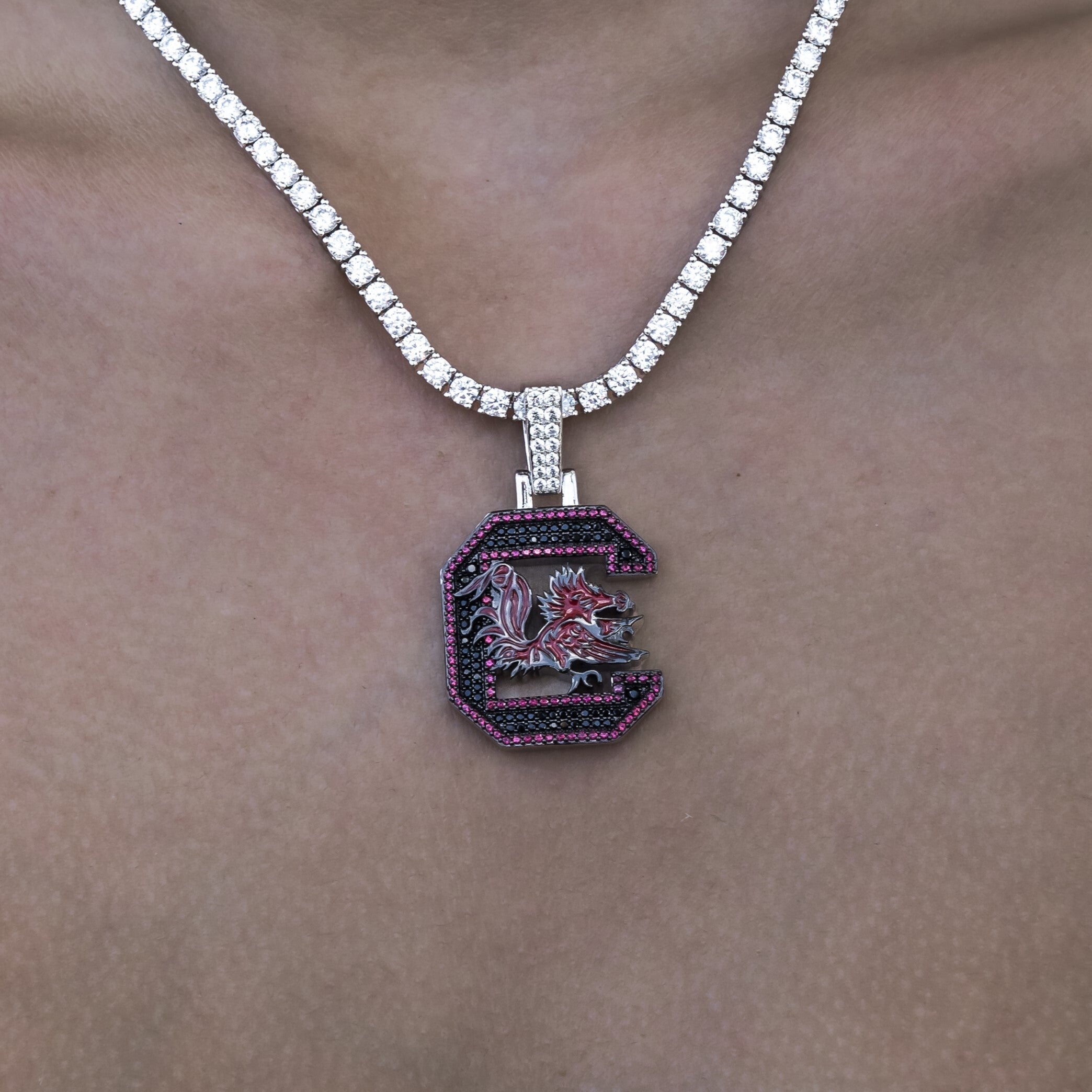 South Carolina Gamecocks Official NCAA Logo Pendant