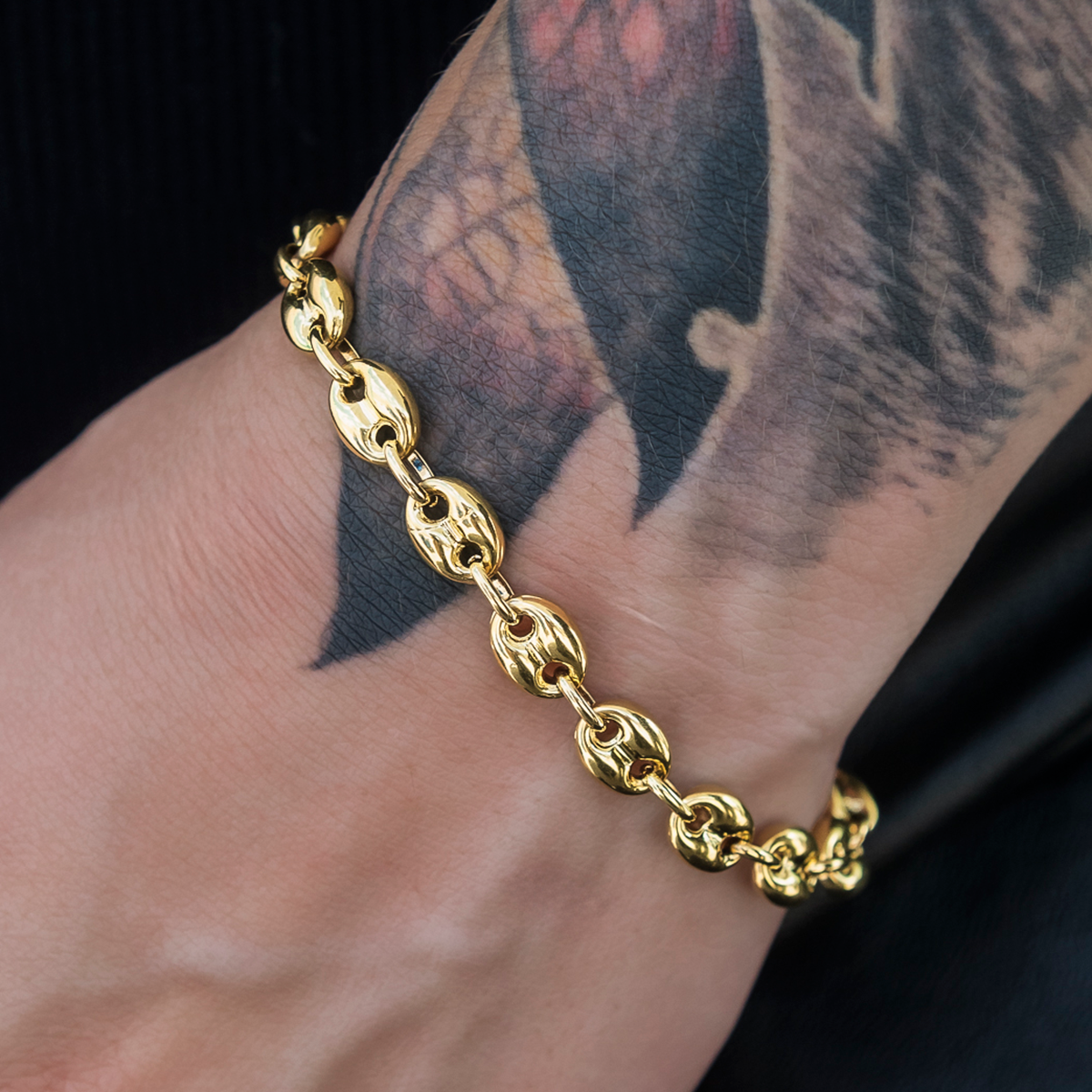 Valentina Bracelet in Yellow Gold- 7mm