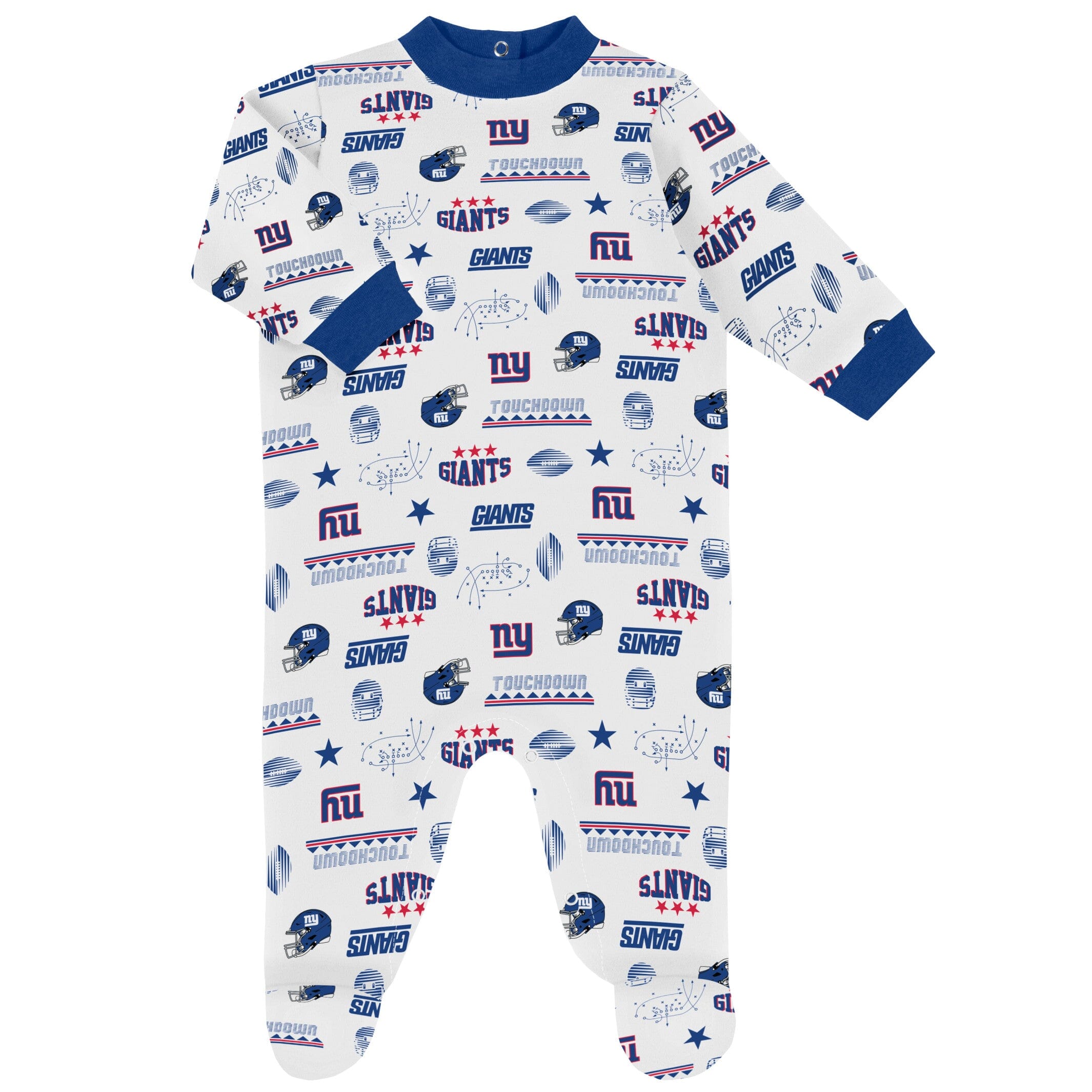 3-Piece Baby Boys New York Giants Bodysuit, Sleep 'N Play & Cap Set