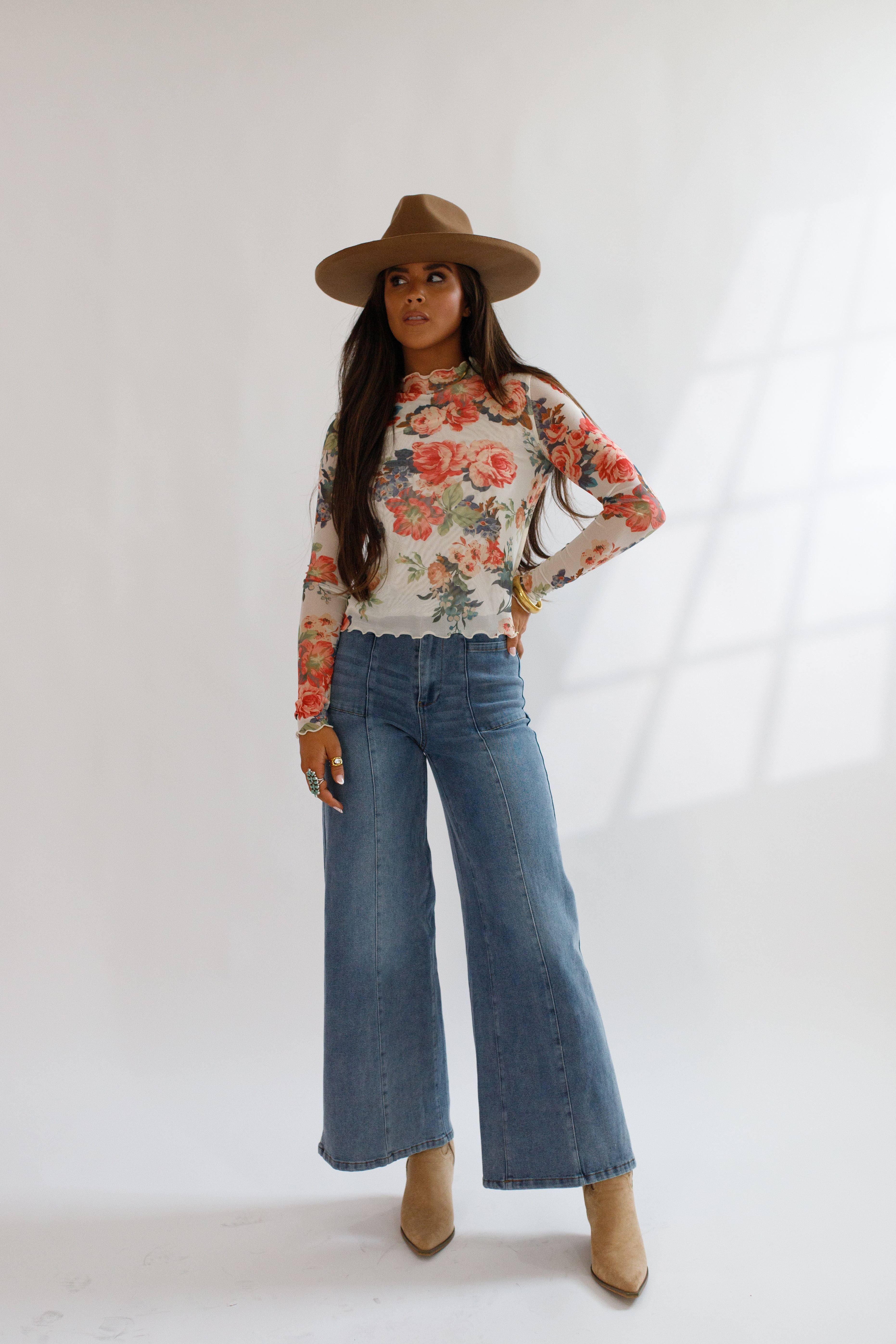 Maren Wide Leg Denim