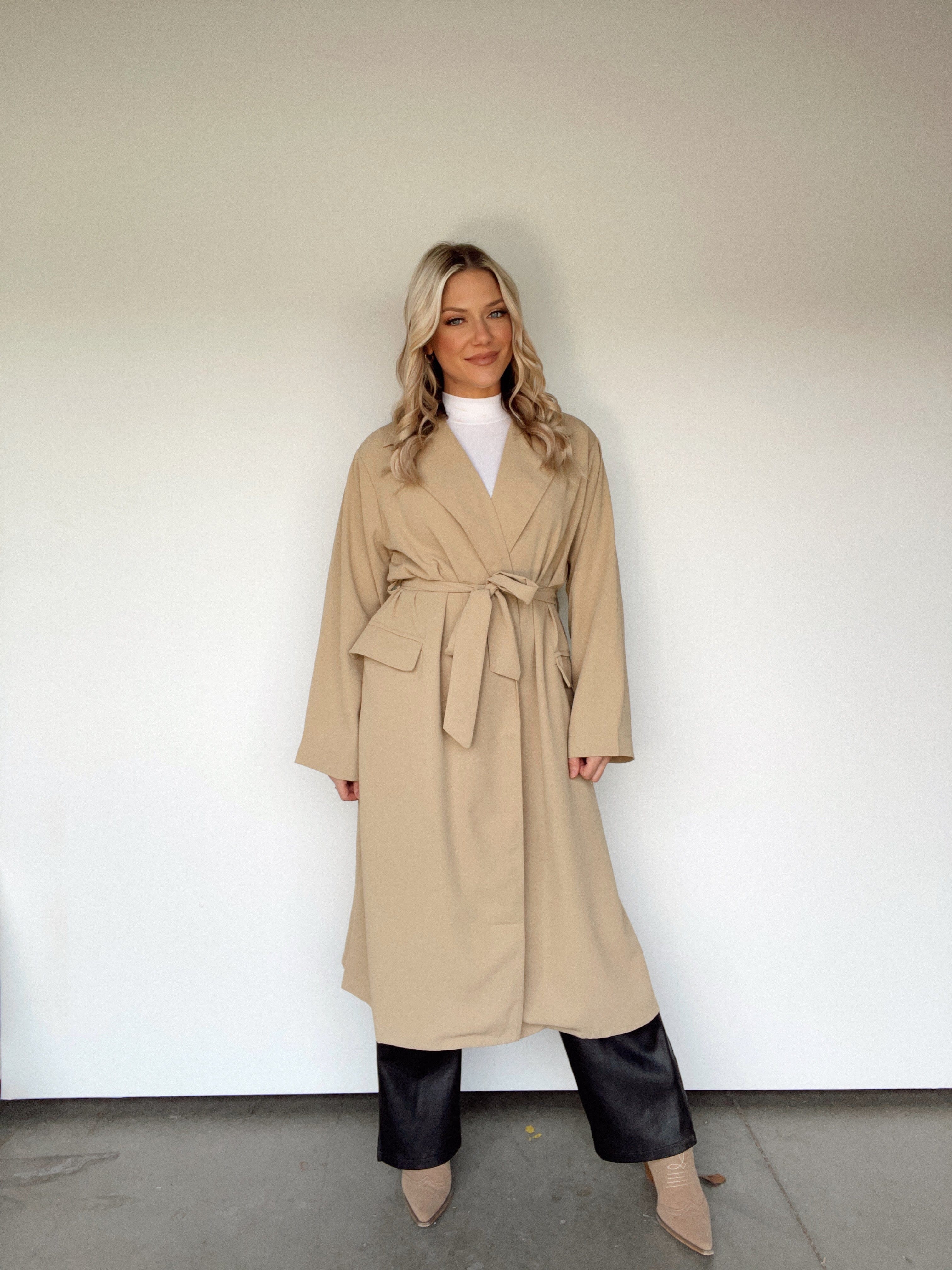 Elevated Trench Coat