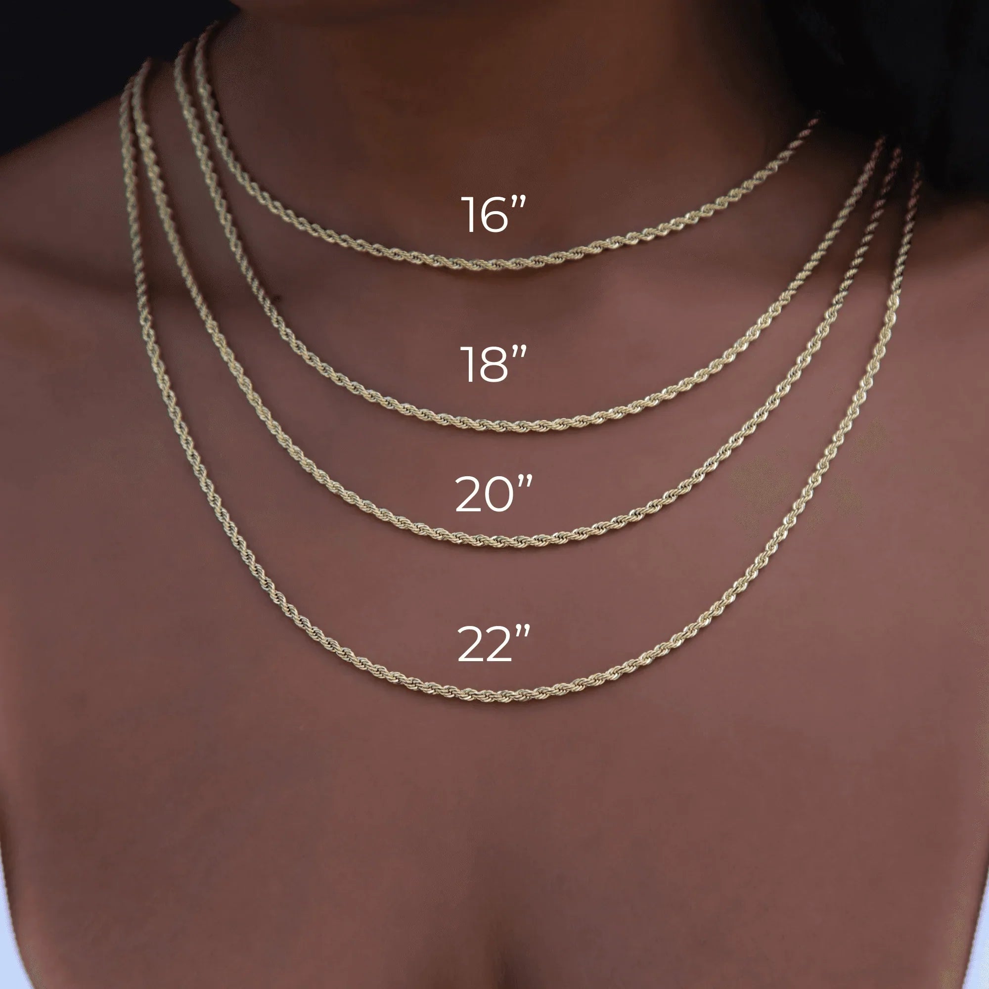 Micro Box Chain Necklace in Yellow Gold