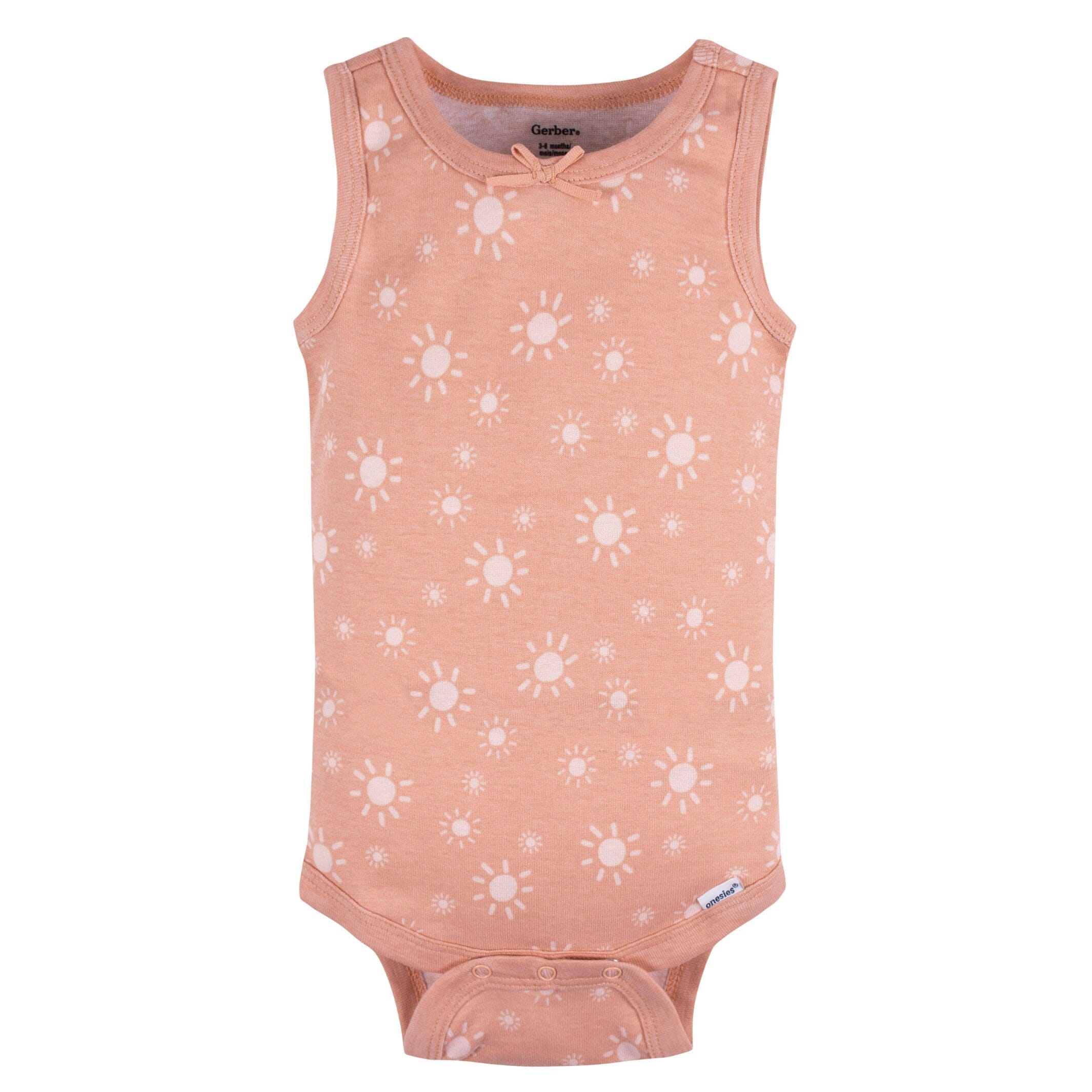 5-Pack Baby Girls Flowers Sleeveless Onesies Bodysuits