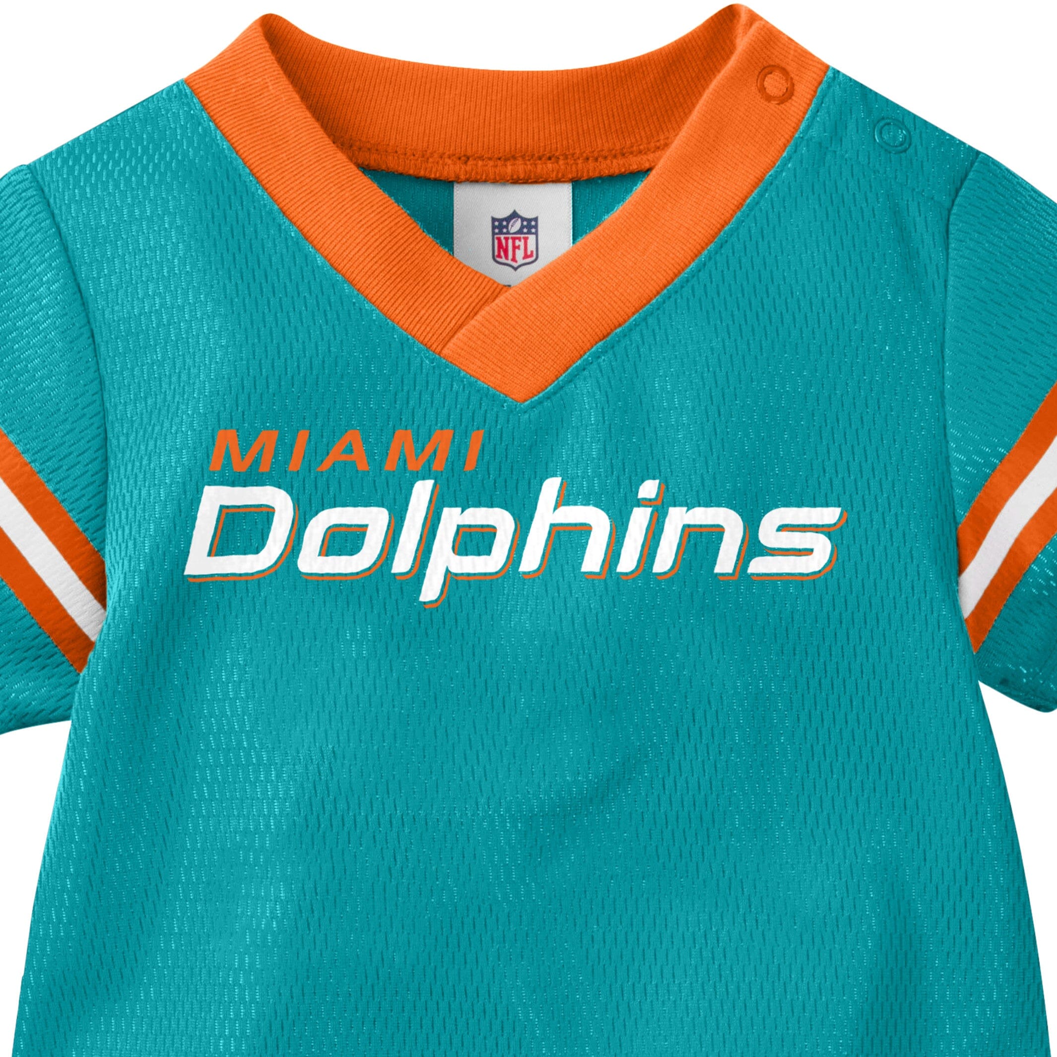 Baby Boys Dolphins Short Sleeve Jersey Bodysuit