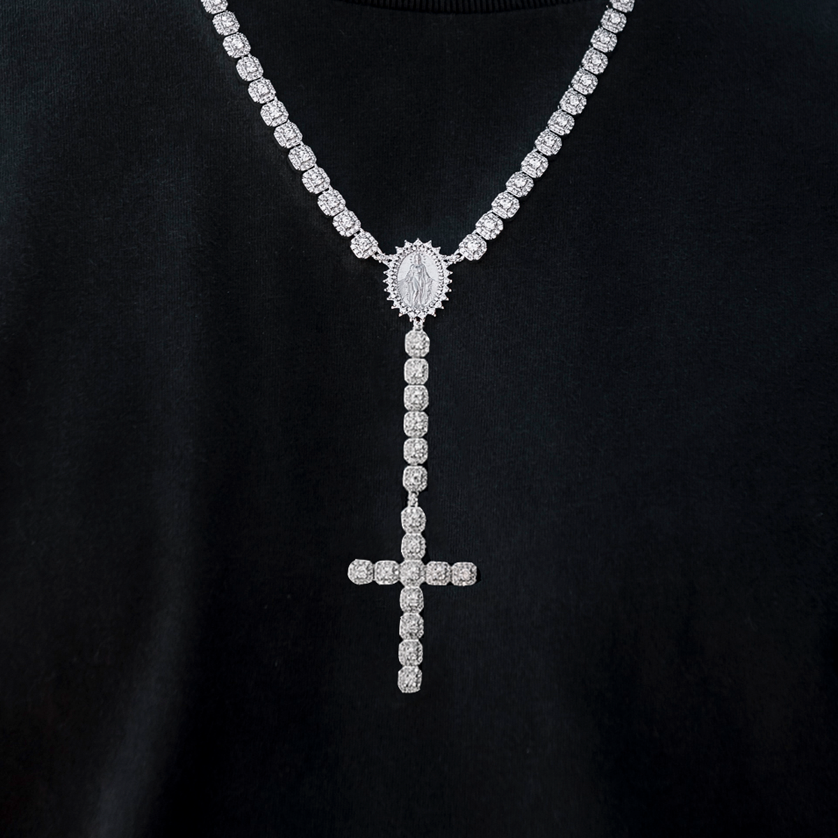 Micro Clustered Rosary Chain