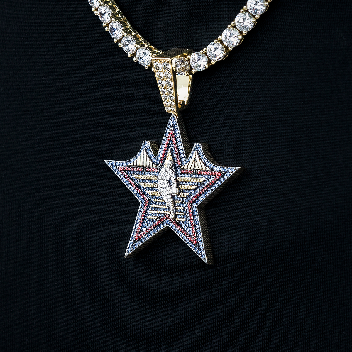 2025 All-Star Game Official NBA Logo Pendant