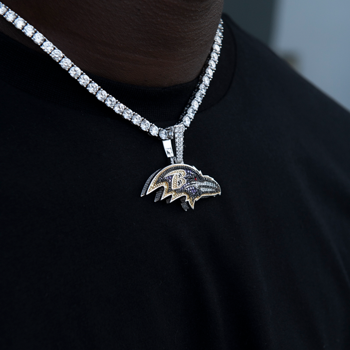 Baltimore Ravens Official NFL Large Pendant