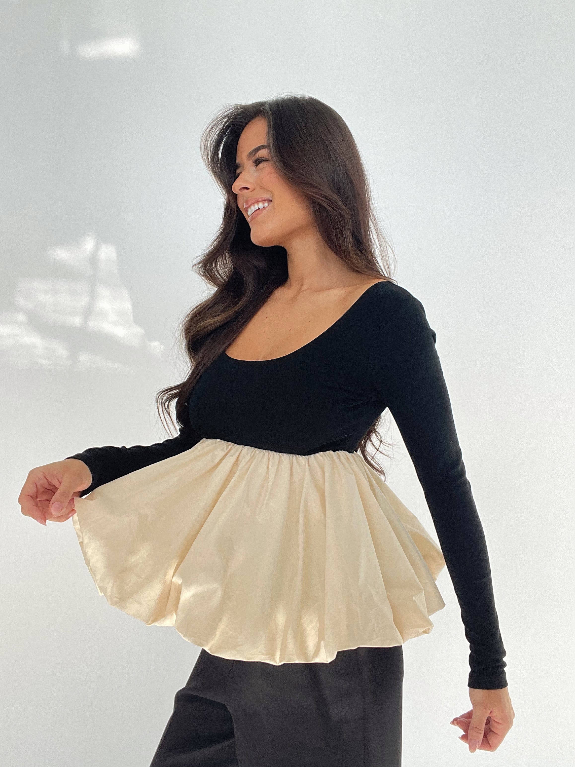 Gabriella Peplum Blouse