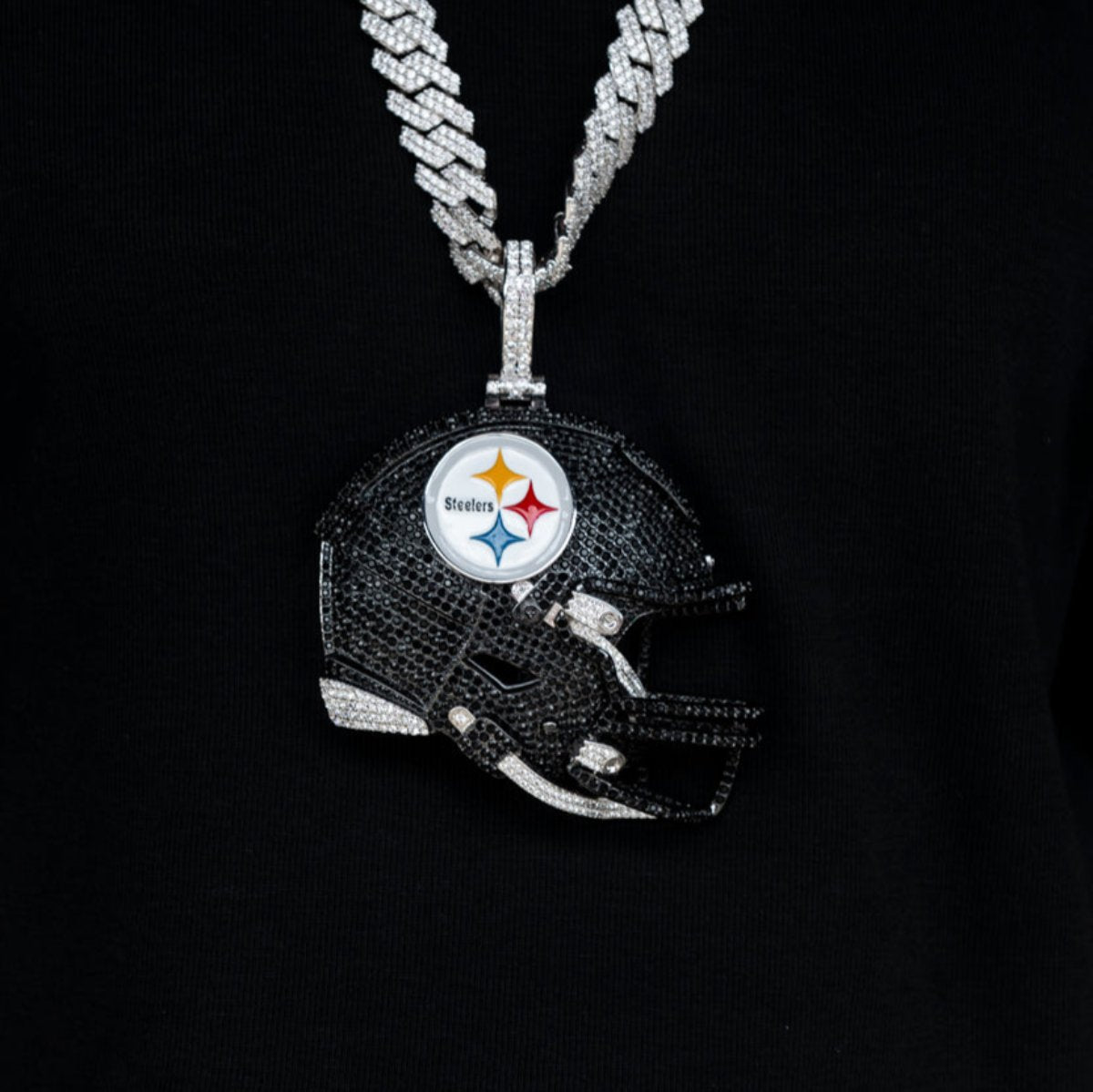 Giant Pittsburgh Steelers Official NFL Helmet Pendant